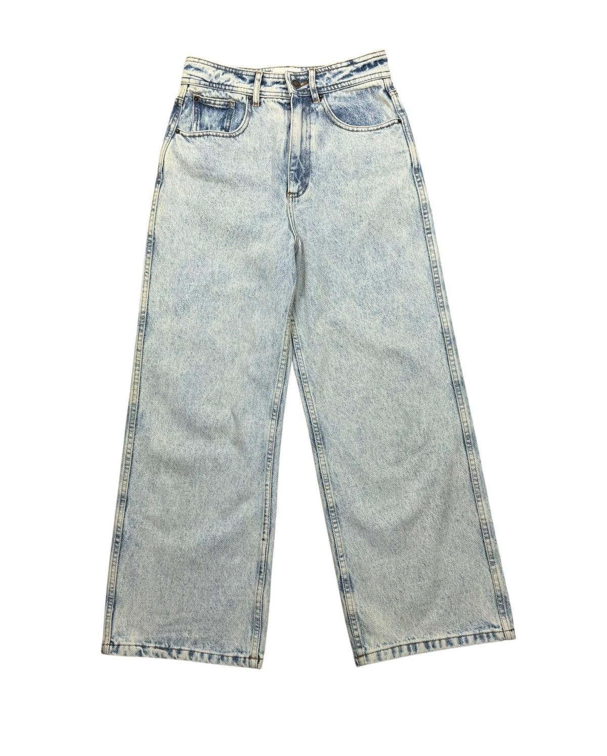 Sezane Sezane Denim Wide Leg Jeans Cotton size 36 Size 26" / US 2 / IT 38 - 9 Thumbnail