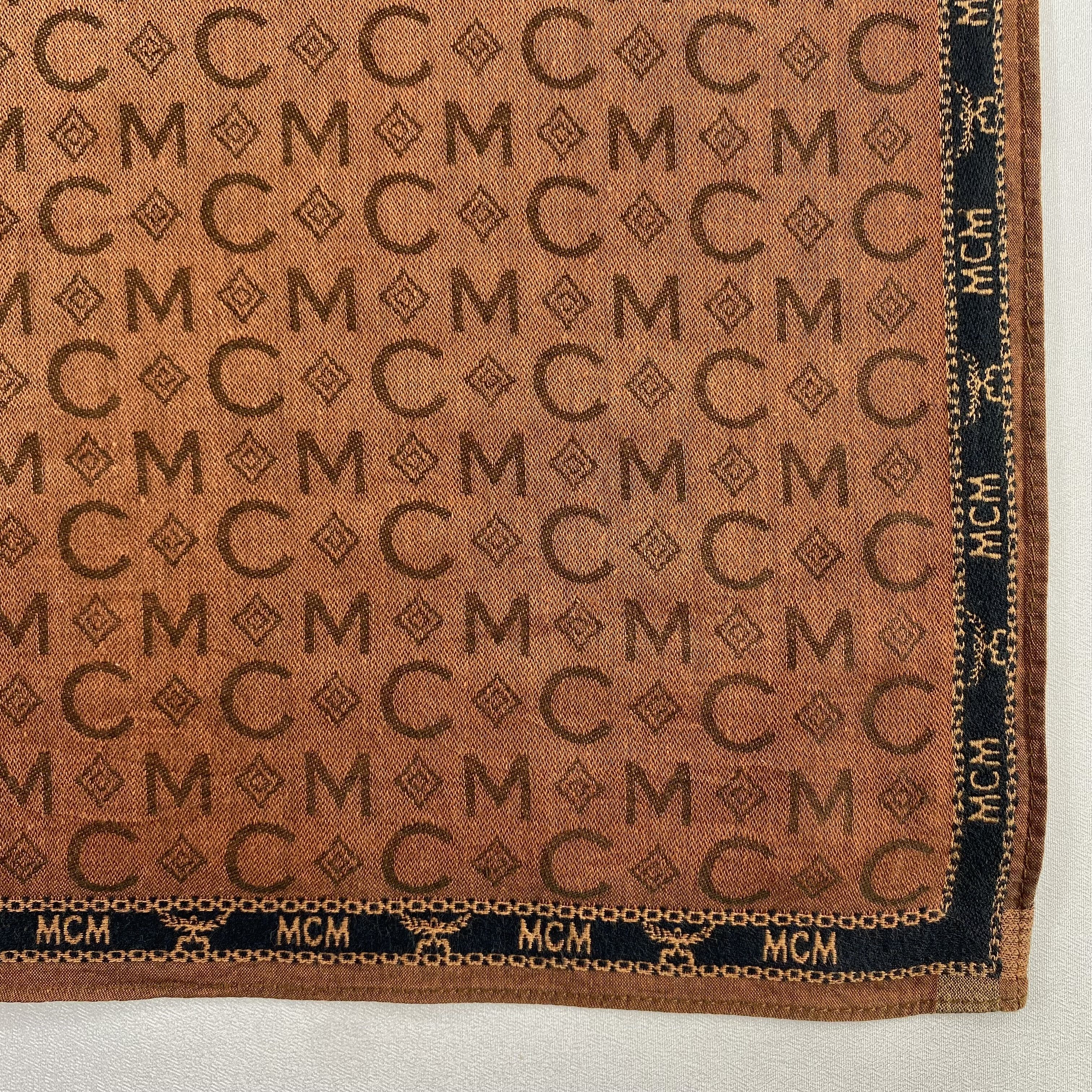MCM × Vintage MCM Neckerchief / Bandana / Handkerchief-P1455 Size ONE SIZE - 3 Thumbnail