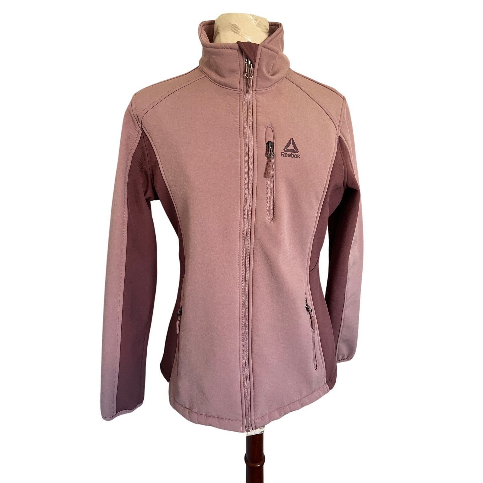 Reebok Reebok Full Zip High Neck Jacket with Pockets Small Size S / US 4 / IT 40 - 1 Thumbnail