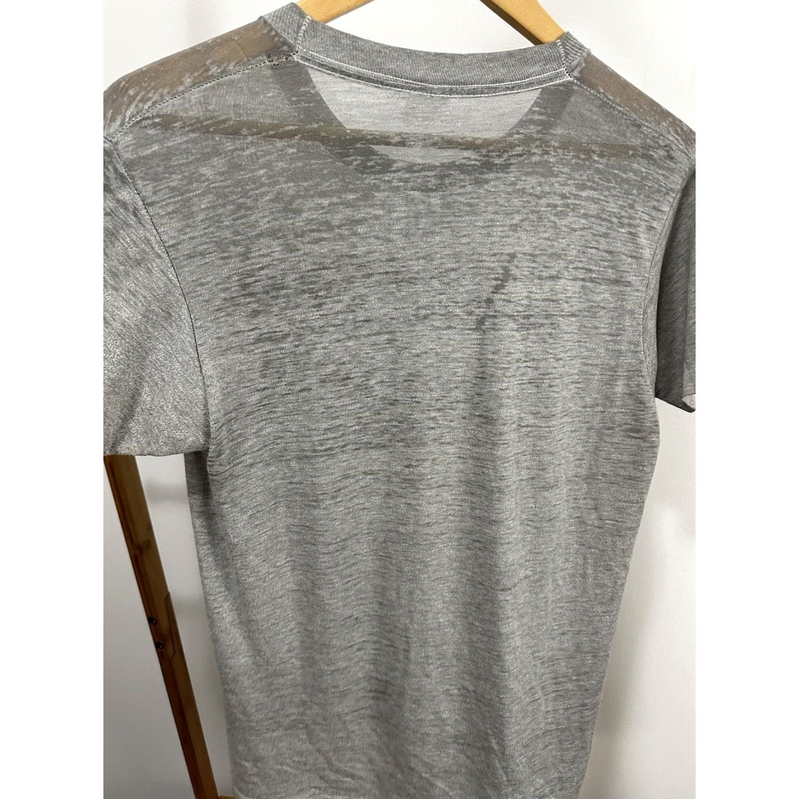 MLB VTG 80s Brooklyn Dodgers MLB Super Paper Thin Burnout Worn Gray T-Shirt Size M Size US M / EU 48-50 / 2 - 6 Thumbnail