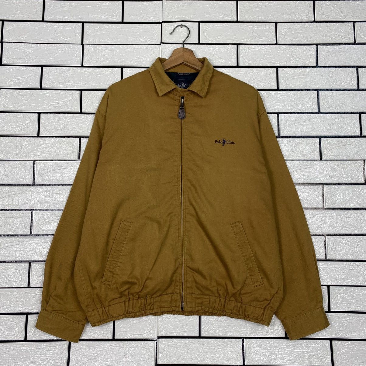 Vintage 📌Vintage Bomber Jacket Detroit Polo Club Blanket Tartan Size US L / EU 52-54 / 3 - 2 Thumbnail