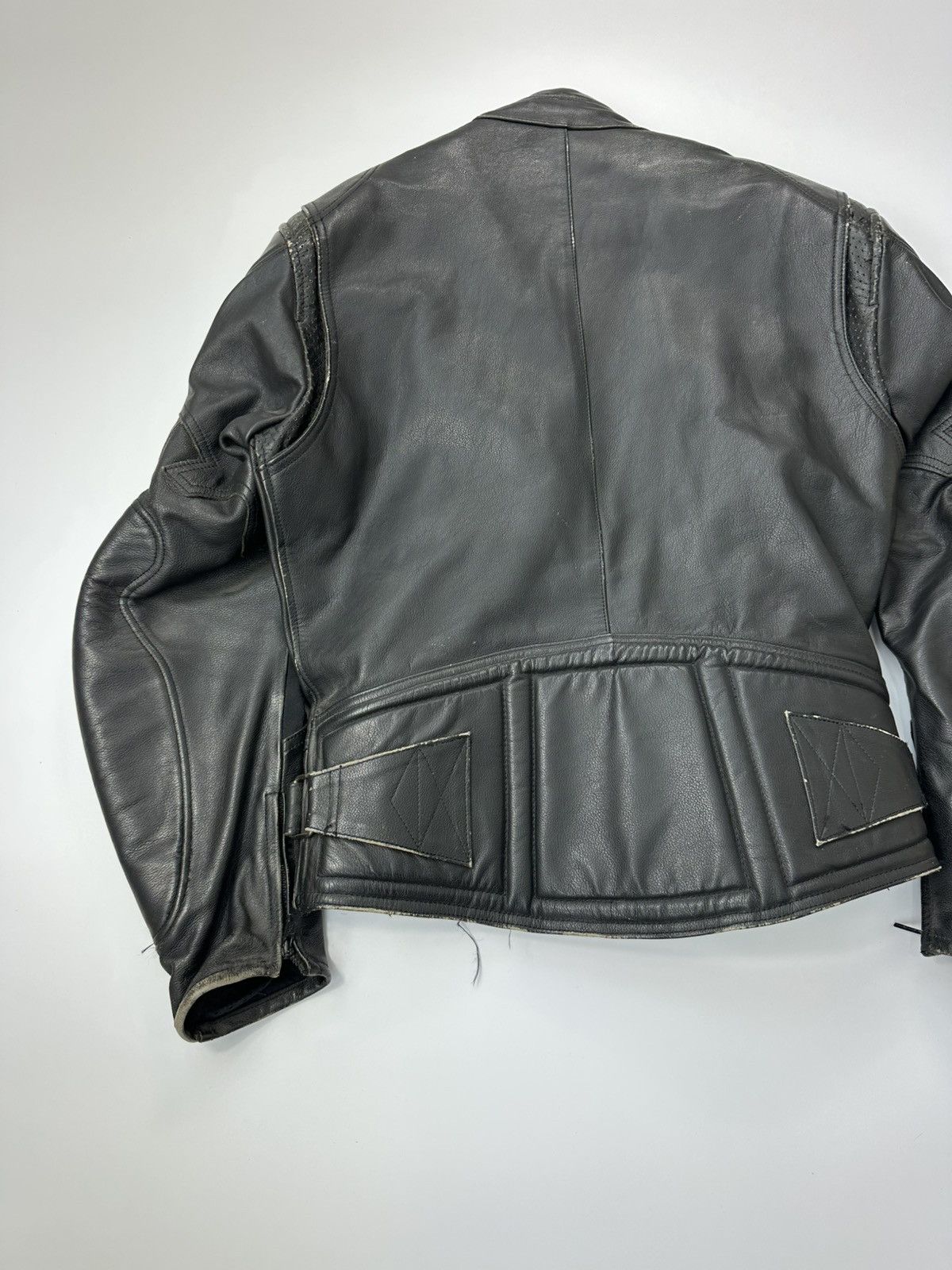 Belstaff Belstaff Motorcycle Black Leather Heavyweight Jacket Black Size US M / EU 48-50 / 2 - 23 Thumbnail