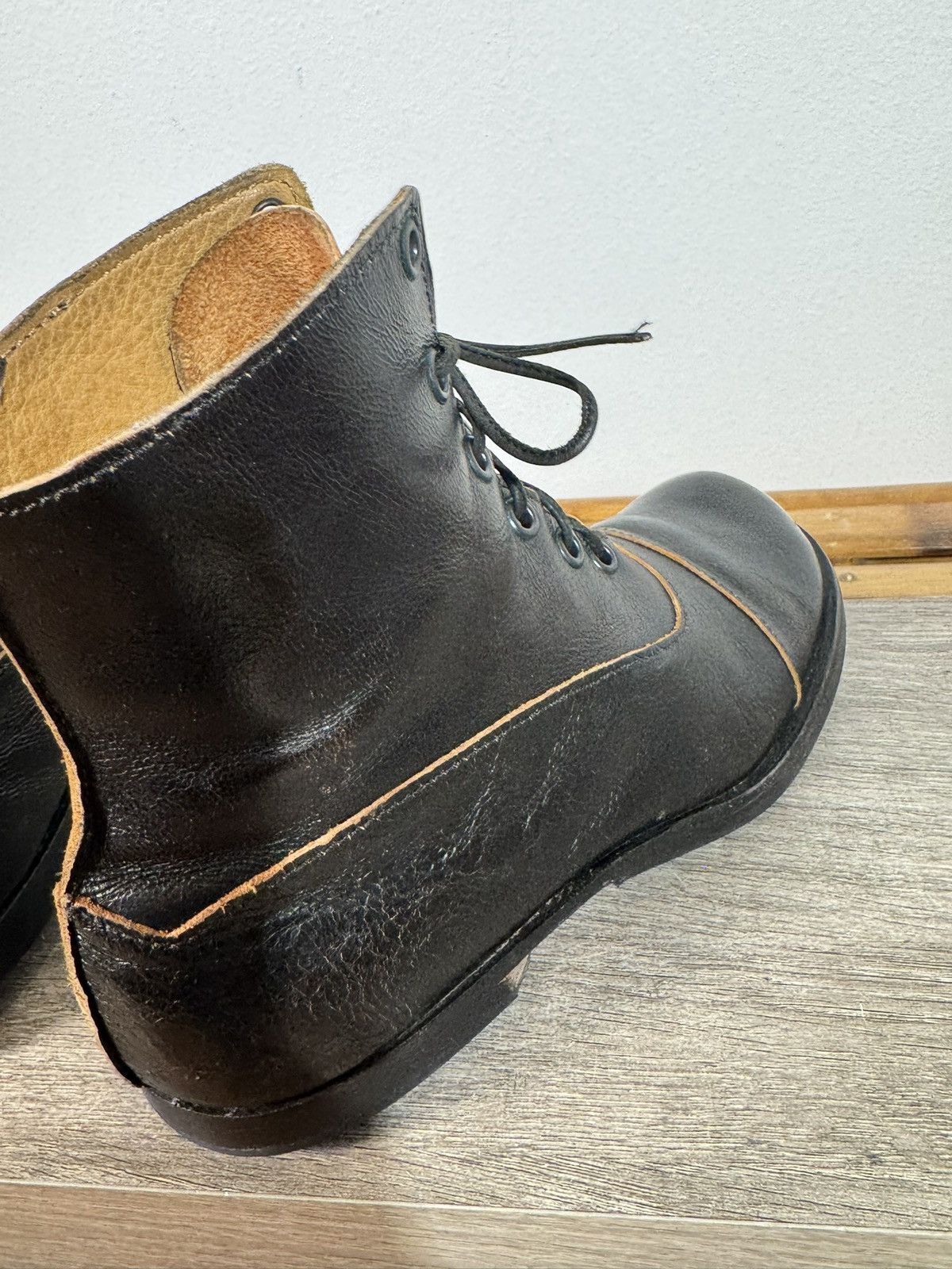 CYDWOQ Women’s CYDWOQ Artisan Handmade Leather Boots Size 6 (36 EU) Size US 6 / IT 36 - 7 Thumbnail