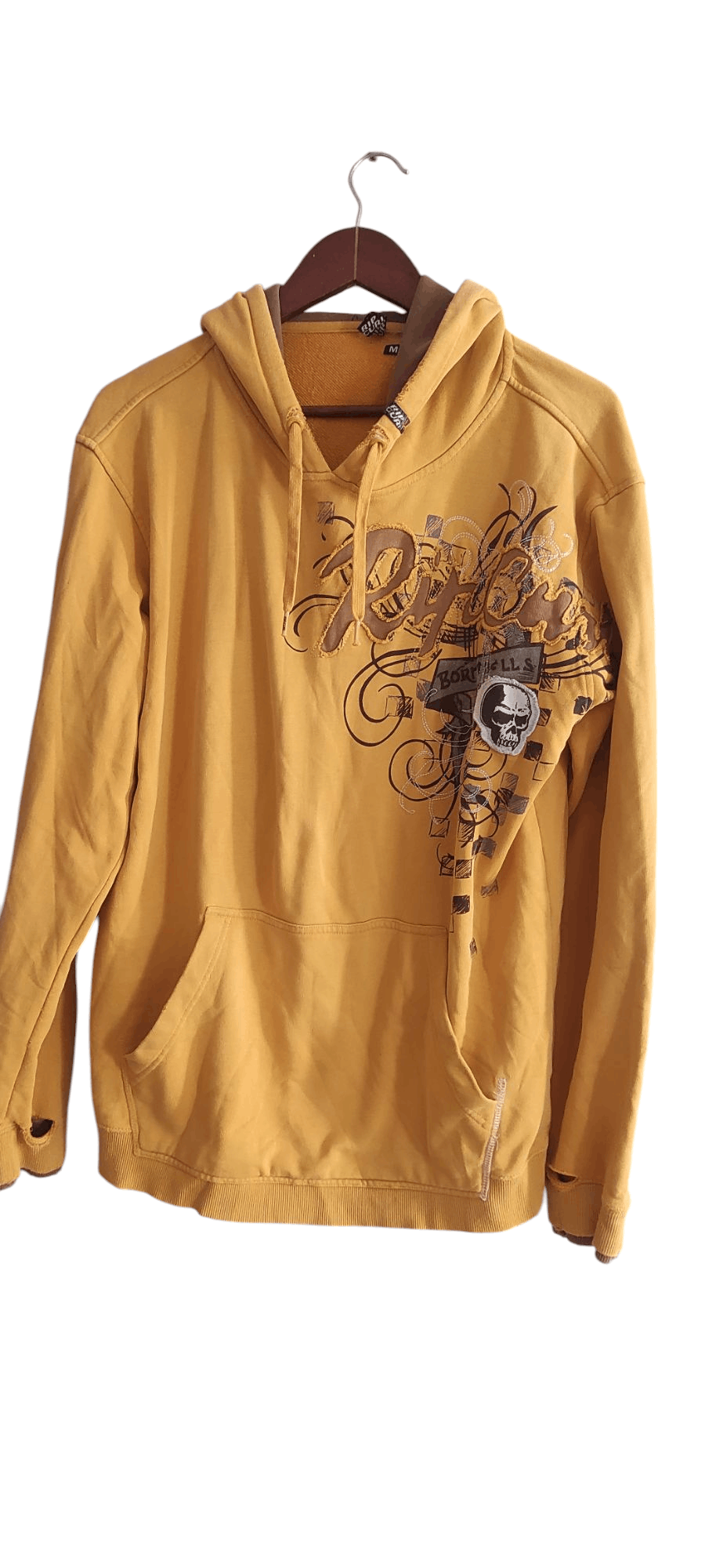 Rip Curl Rip Curl Skull Skeleton Ripped Hoodie for Men Washed Hoodie Size US M / EU 48-50 / 2 - 1 Thumbnail