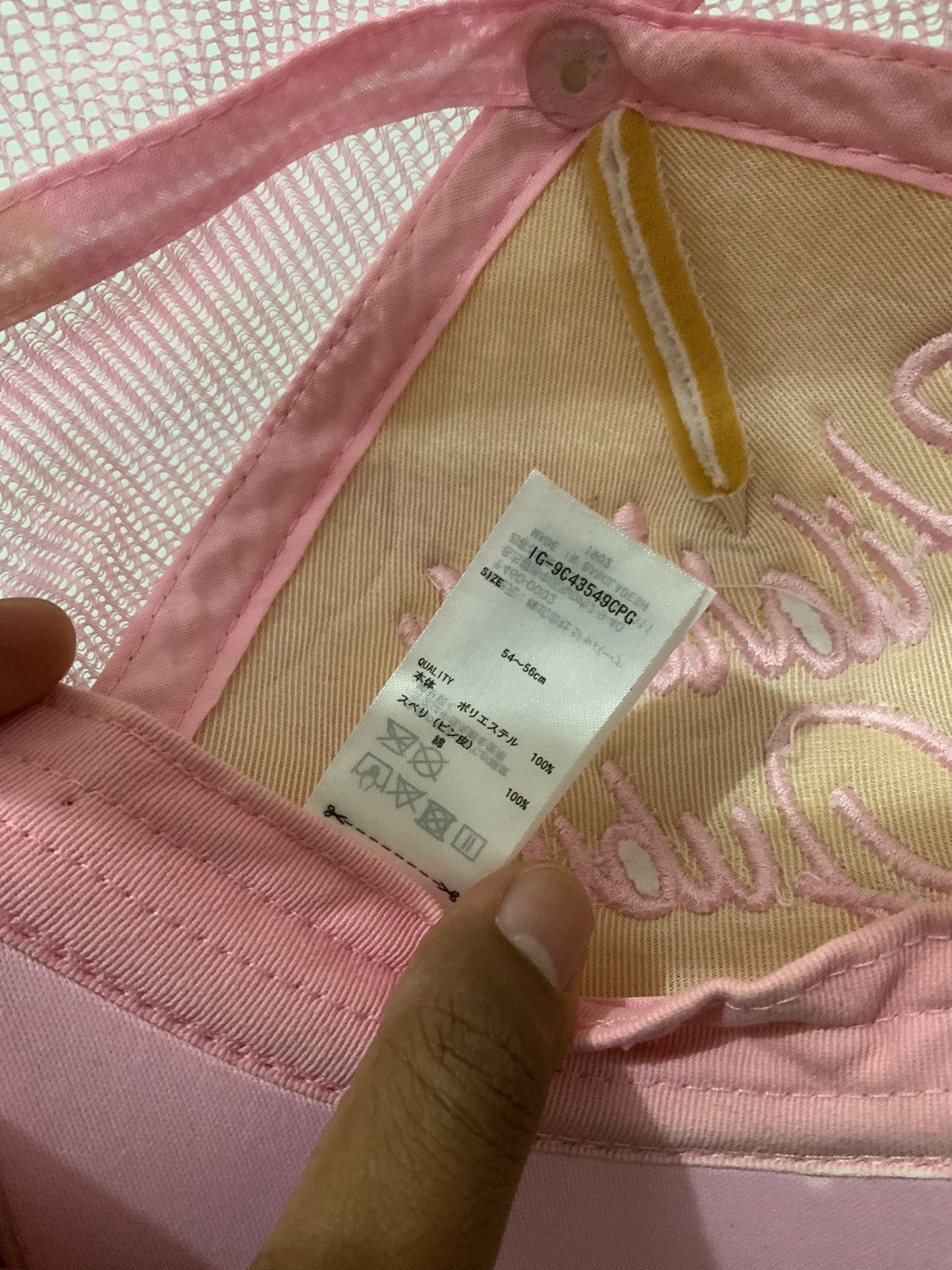 Japanese Brand Love Pinky Trucker Hat Size ONE SIZE - 13 Thumbnail