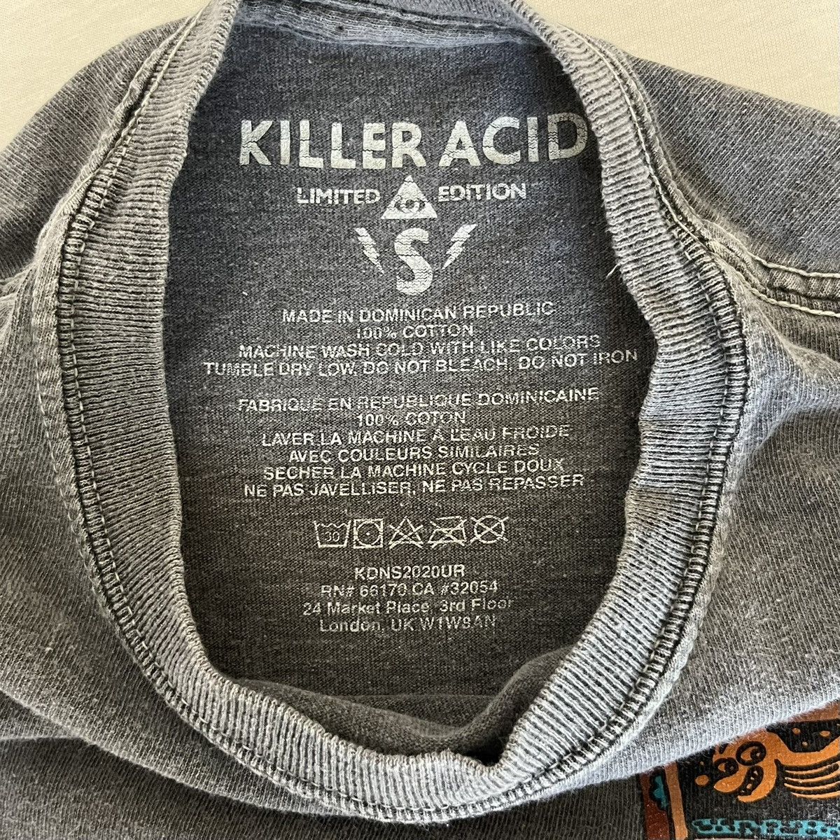 Killer Acid Killer Acid t-shirt Size US S / EU 44-46 / 1 - 4 Thumbnail