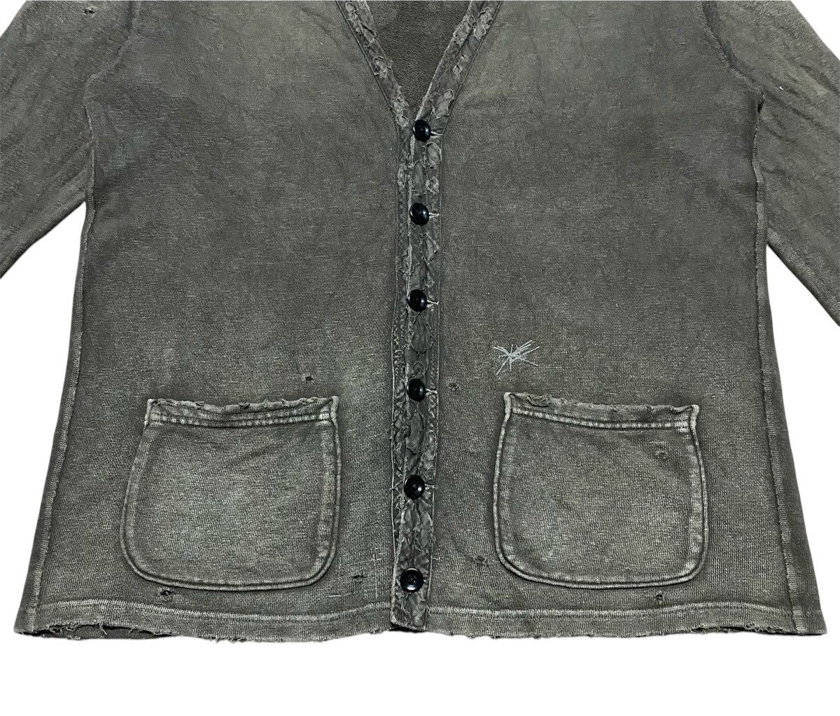 Kapital Rare‼️🔥Kapital Distressed Faded Cardigan Size US M / EU 48-50 / 2 - 8 Thumbnail