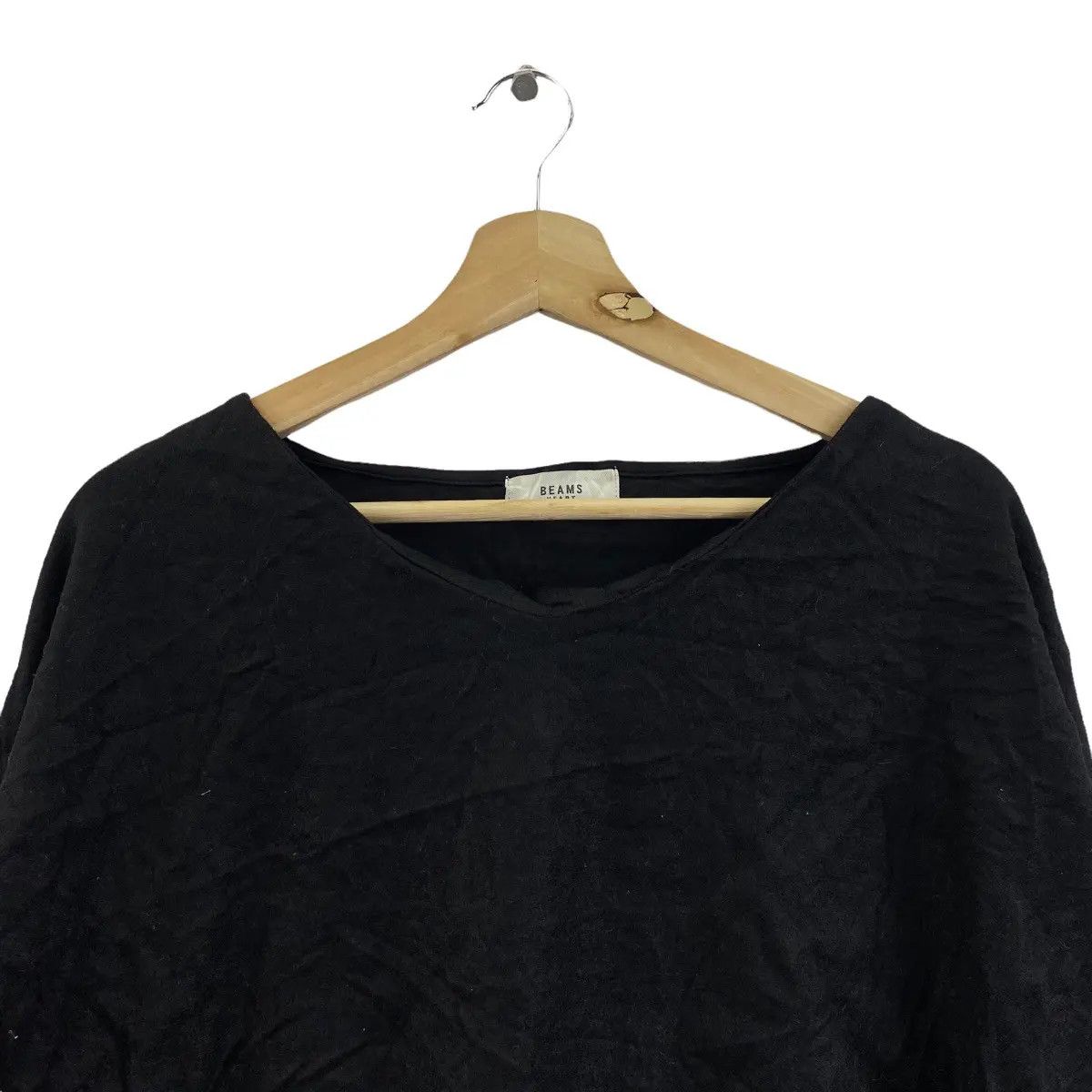 Beams Plus Vtg BEAMS PLUS HEART Japan Designer Minimalist Sweater Size M / US 6-8 / IT 42-44 - 3 Thumbnail