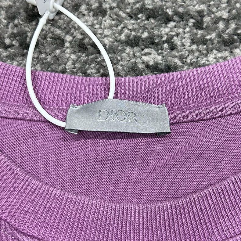 Dior Dior Purple embroidery graffiti short sleeves Size US S / EU 44-46 / 1 - 4 Thumbnail