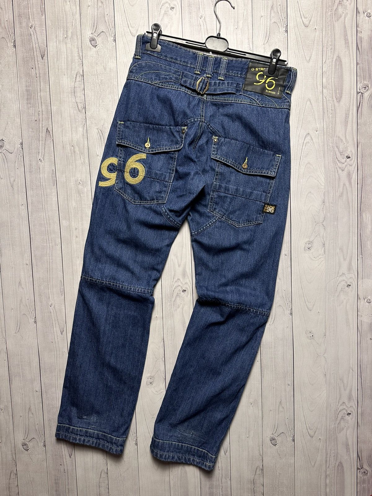 G-Star × Vintage Vintage Raw G-Star denim jeans size 30 rare pocket 96 logo Size US 30 / EU 46 - 1 Thumbnail
