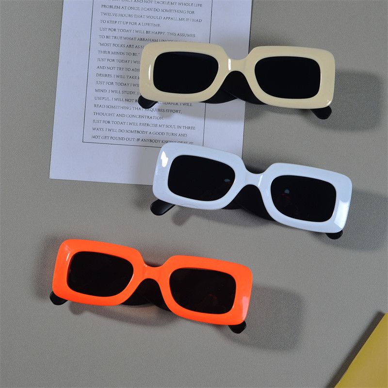 VIBE Crazy Street ins style custom avant-garde sunglasses Size ONE SIZE - 5 Thumbnail