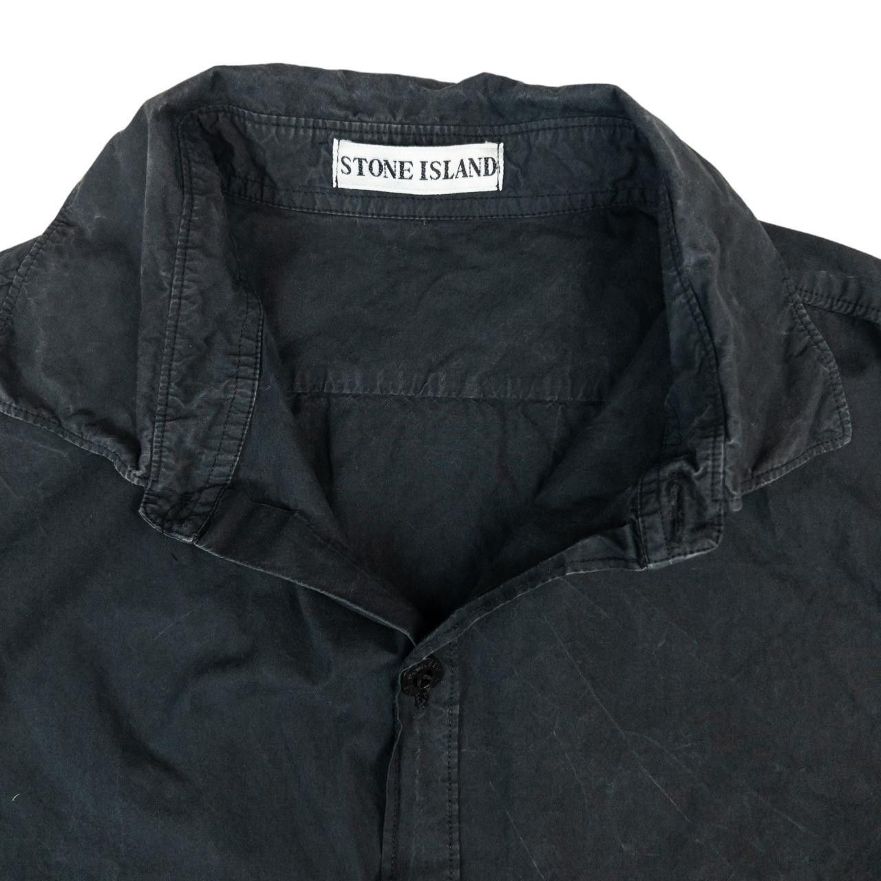 Stone Island Vintage Stone Island Short Sleeve Button Up Shirt Size L Size US L / EU 52-54 / 3 - 4 Thumbnail