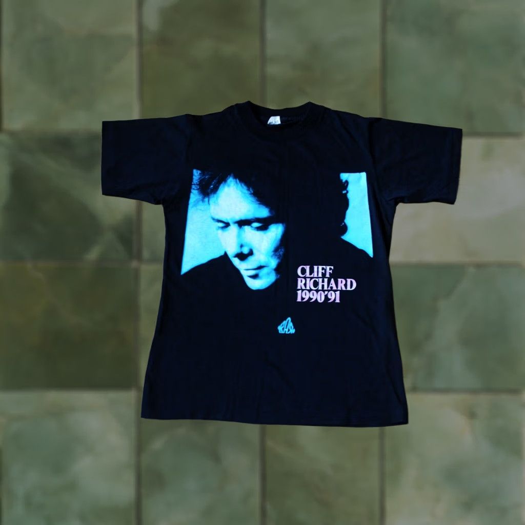 Vintage VINTAGE CLIFF RICHARD FROM THE DISTANCE THE TOUR 1990-1991 T-SHIRT SIZE MENS MEDIUM VTG Size US M / EU 48-50 / 2 - 1 Thumbnail