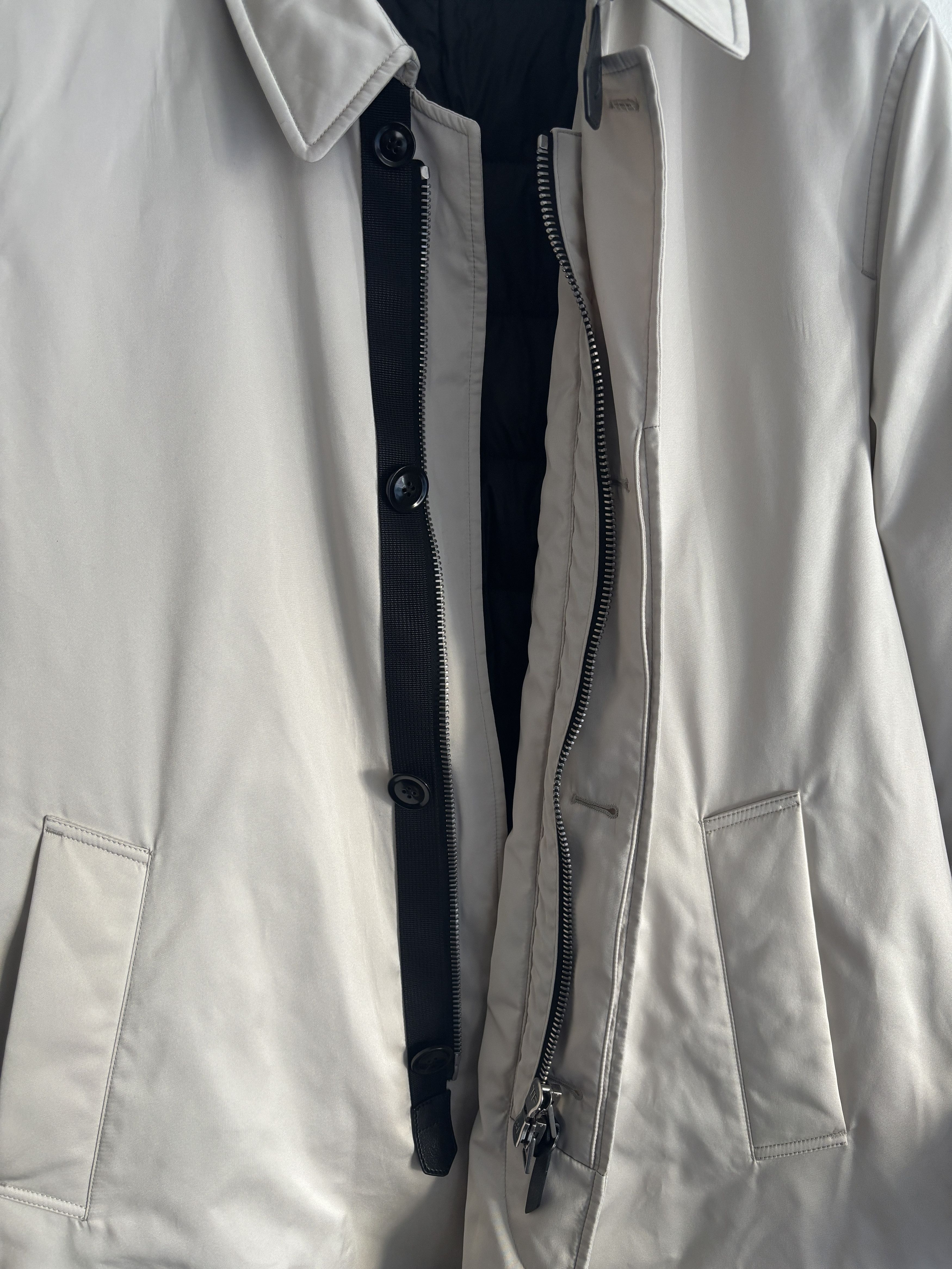 Tom Ford $5000 Faille Down Insulated Raincoat/ Parka Jacket - 40-42 Size US L / EU 52-54 / 3 - 7 Thumbnail