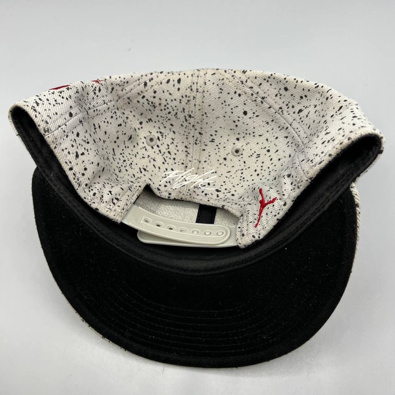 Jordan Brand Air Jordan Flight Hat Men Speckled Print Snap Back Cap Size ONE SIZE - 7 Thumbnail