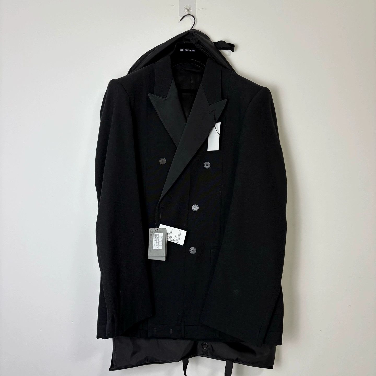 Balenciaga Balenciaga 24SS Deconstructed Tailored Blazer - dmc Size US M / EU 48-50 / 2 - 1 Thumbnail