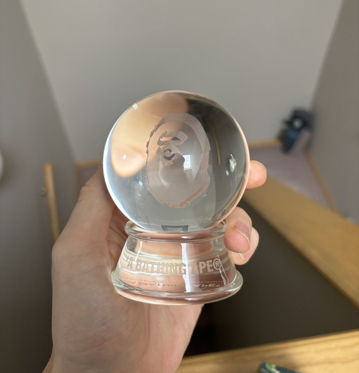 Bape Bape 29th Anniversary Glass Paper Weight Size ONE SIZE - 2 Thumbnail
