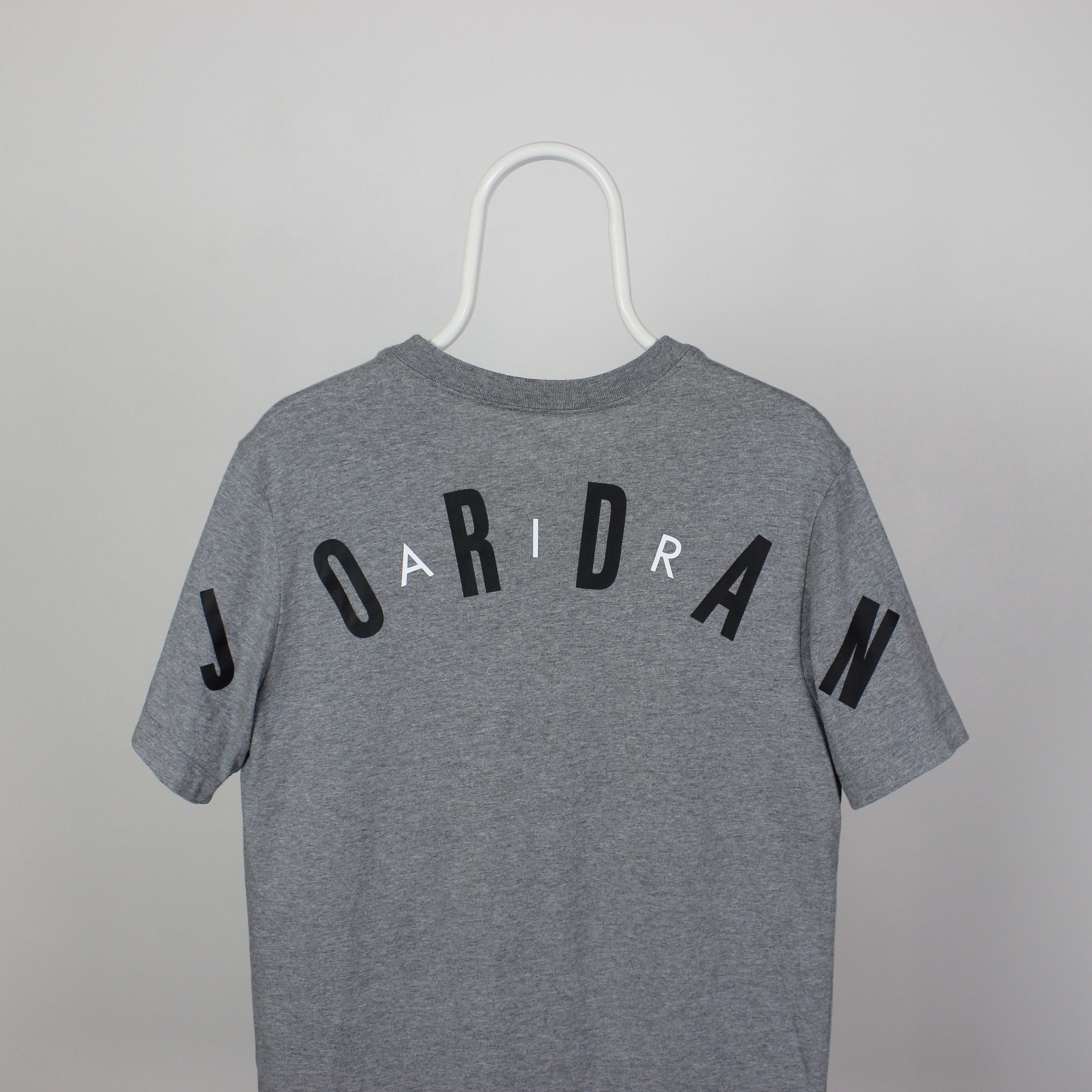 Jordan Brand Air Jordan t shirt centr logo M gray cotton Size US M / EU 48-50 / 2 - 2 Thumbnail