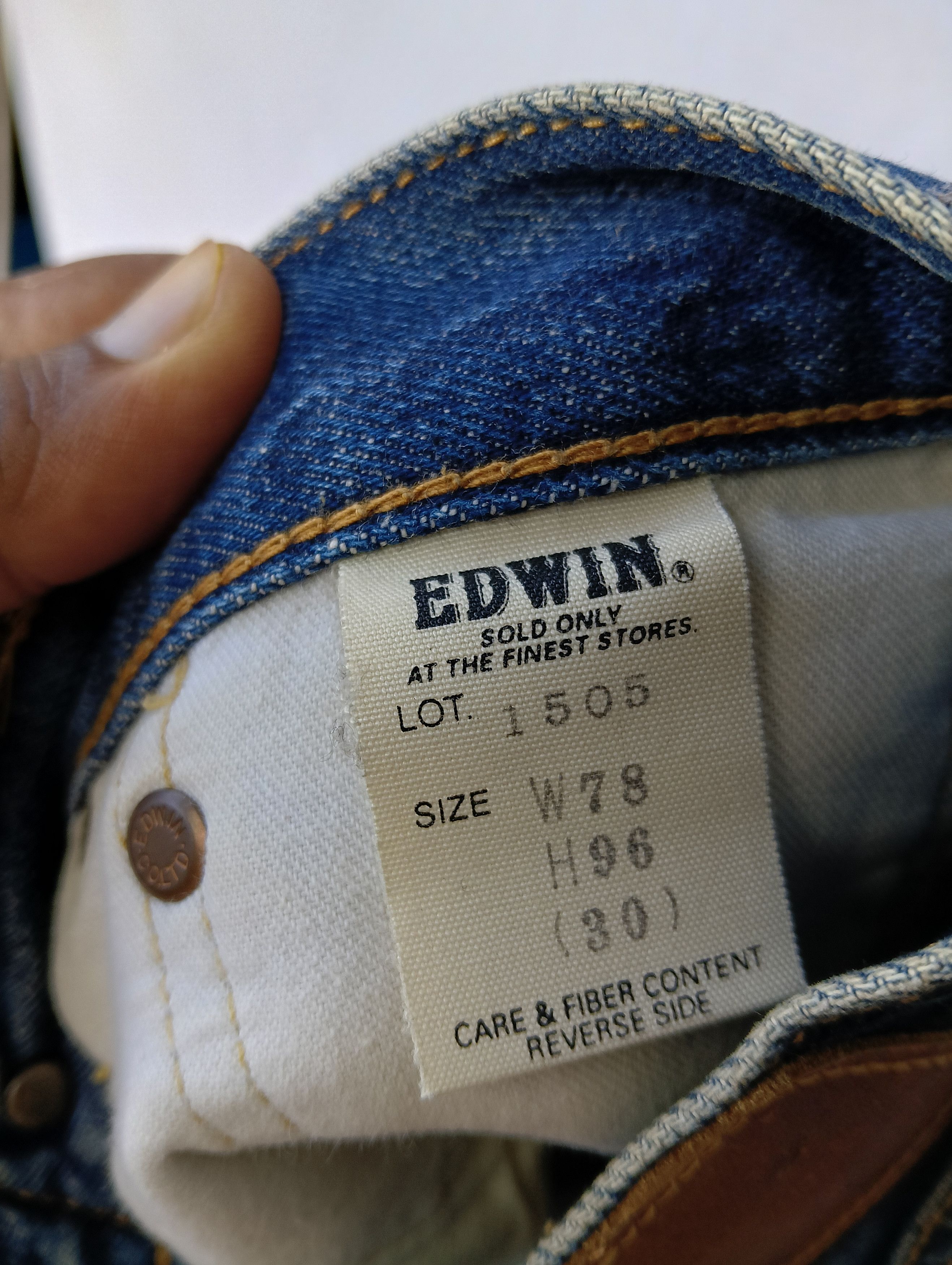 Edwin vintage edwin jeans vintage selvage size 31 Size US 31 - 10 Thumbnail
