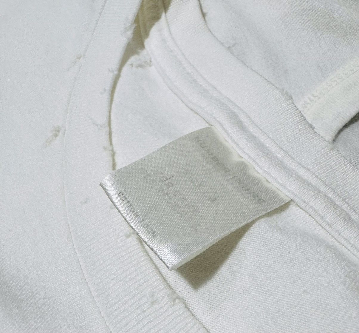Number (N)ine SS02 “Modern Age” Distressed Tee Size US L / EU 52-54 / 3 - 12 Thumbnail