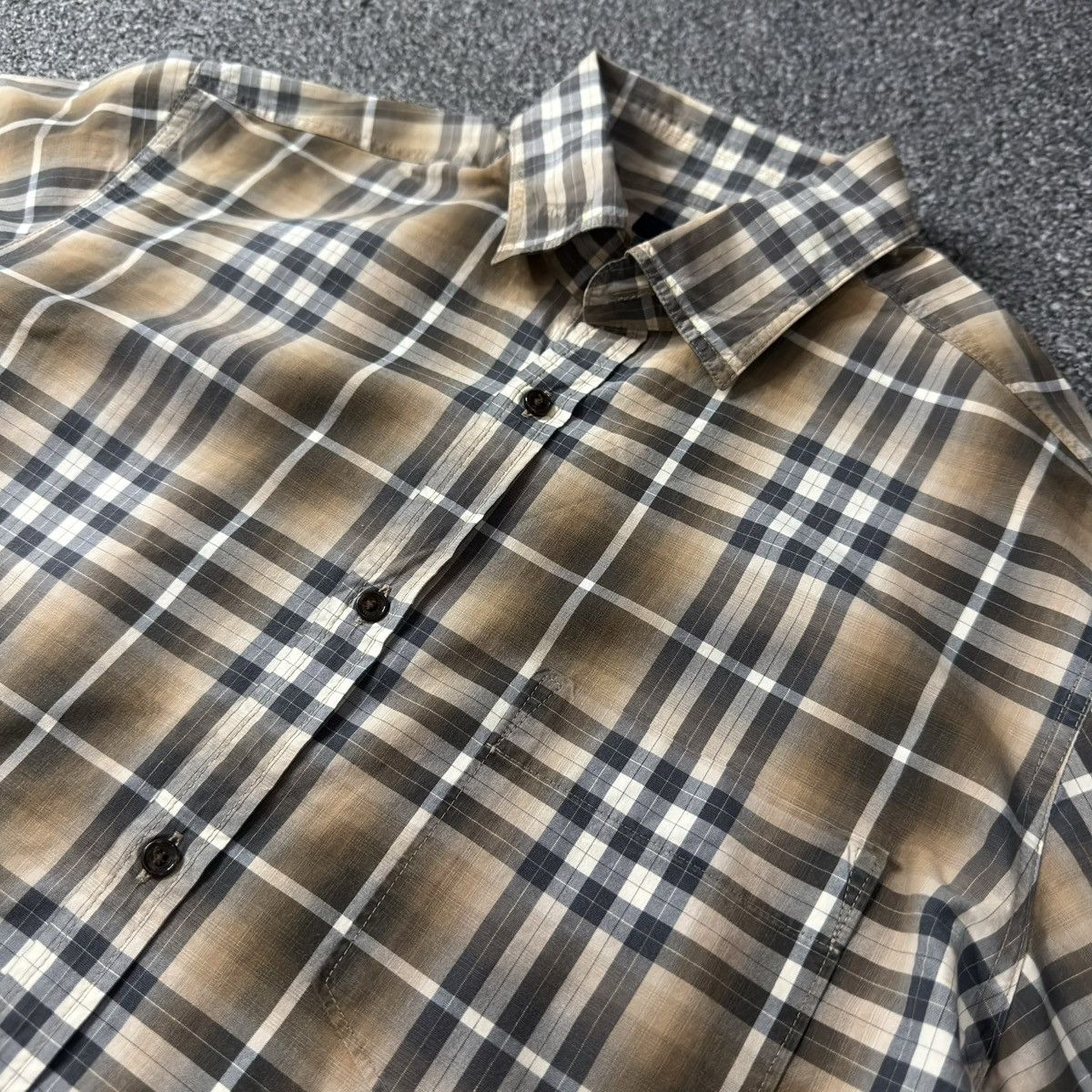 Burberry Vintage Burberry Shefford check long-sleeve shirt Size US M / EU 48-50 / 2 - 5 Thumbnail