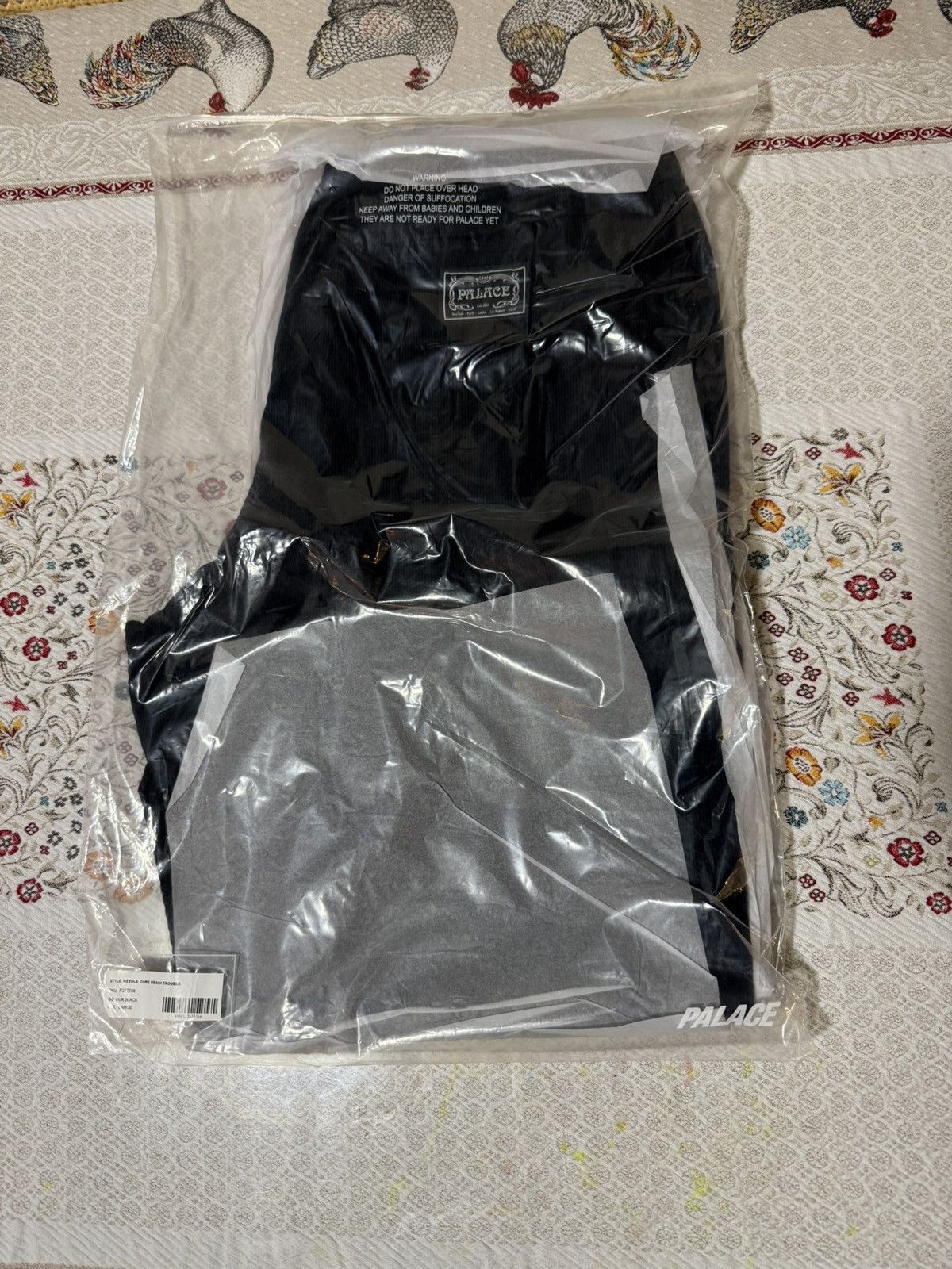 Palace Palace NEEDLE CORD BEACH TROUSER BLACK size 34 Pants Cords Size US 34 / EU 50 - 4 Thumbnail
