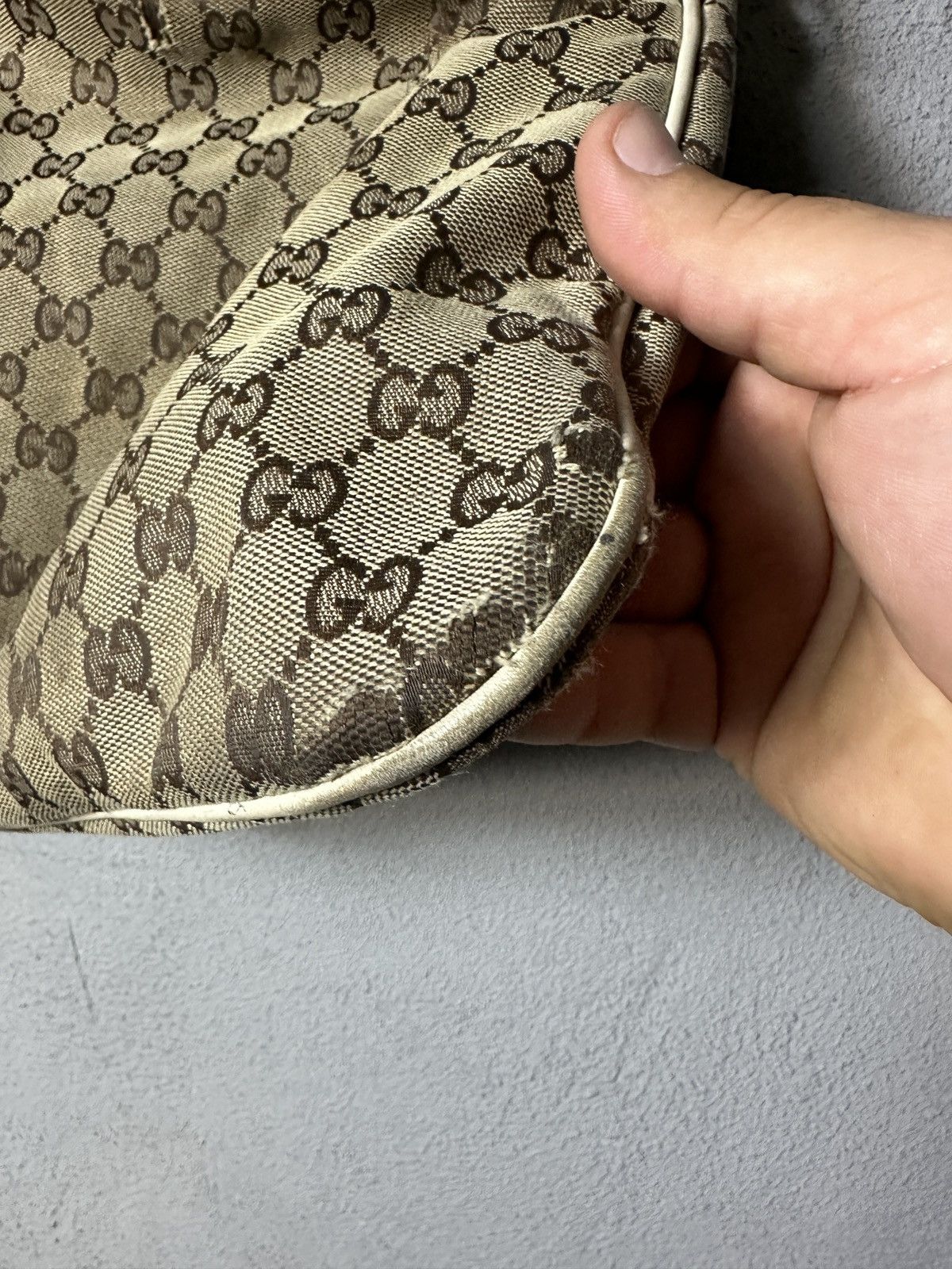 Gucci × Vintage Gucci Britt Shoulder Bag Distressed Size ONE SIZE - 8 Thumbnail