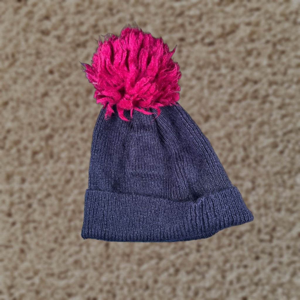 Vintage Wooden Ships Toque Knit Wool Acrylic Blend Beanie Adult One Size Blue Winter Ski Outdoor Mens Womens Unisex Beanie Size ONE SIZE - 1 Thumbnail