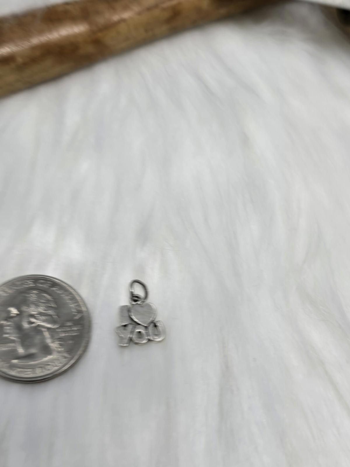 Other James Avery 925 Sterling Silver I Love You Heart Charm Size ONE SIZE - 6 Thumbnail