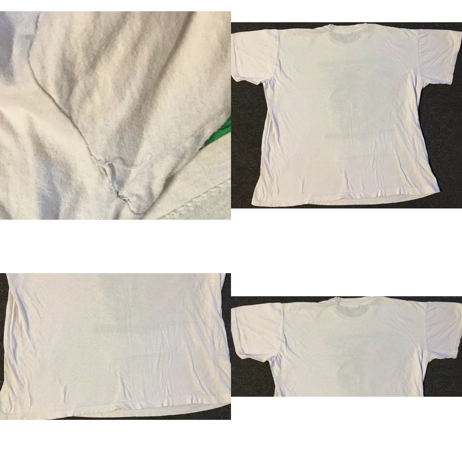 Vintage VINTAGE Parrot Shirt S M Boxy Art Nature Surf Beach Grunge 90s White Mens T-Shirt Short Sleeve Size US S / EU 44-46 / 1 - 9 Thumbnail