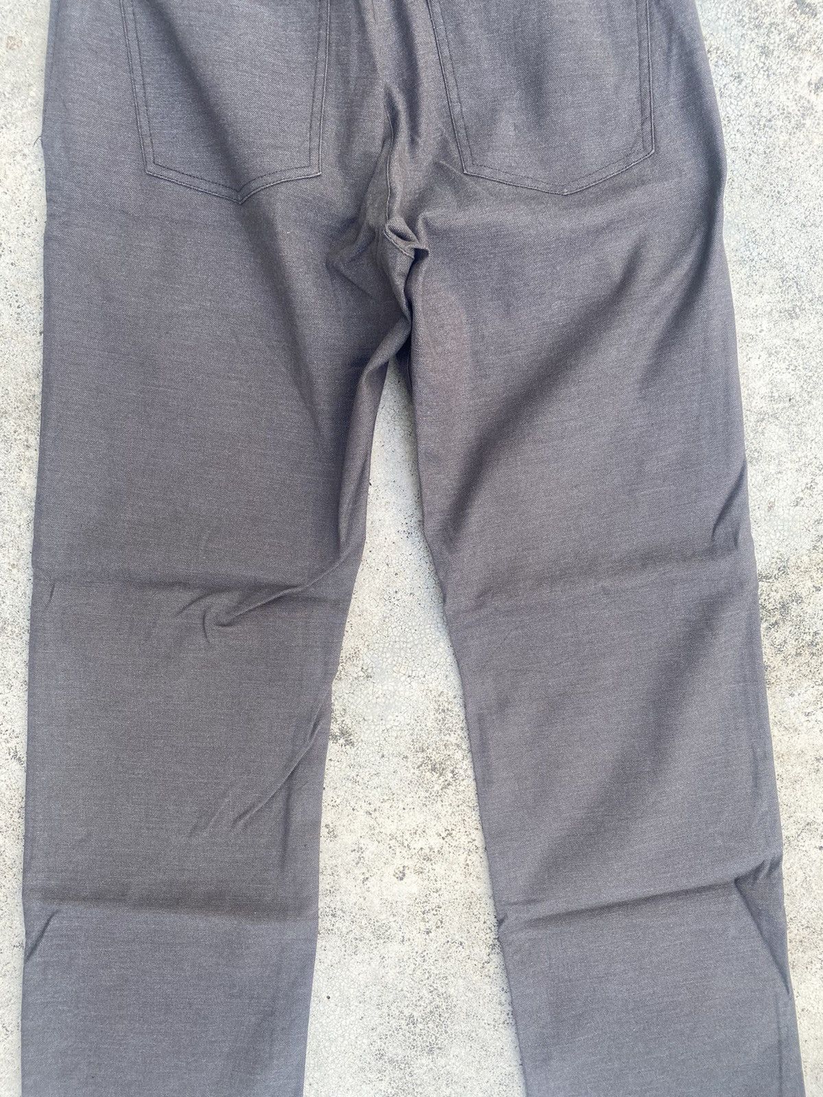 Designer × Japanese Brand × Yohji Yamamoto Ined Yohji Yamamoto Straight Cut Casual Pants Size US 30 / EU 46 - 18 Thumbnail