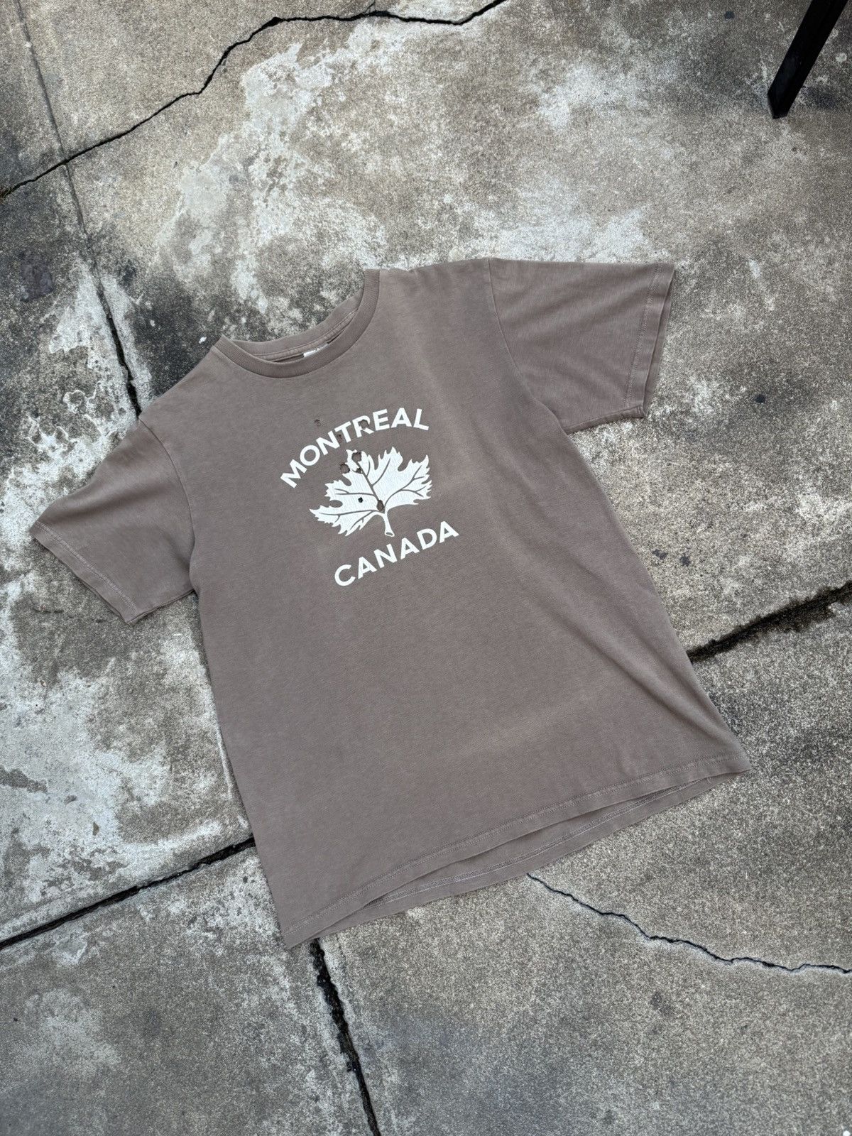 Number (N)ine SS01 “Time Migration” Montreal Canada Tee Size US L / EU 52-54 / 3 - 2 Thumbnail