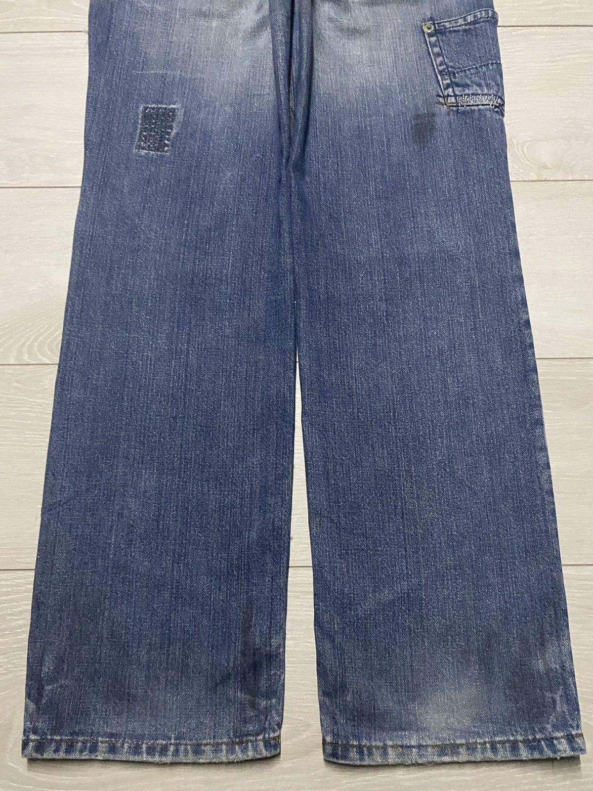 Maison Margiela Japanese Brand Patchwork Baggy Denim Margiela Style Size US 32 / EU 48 - 6 Thumbnail