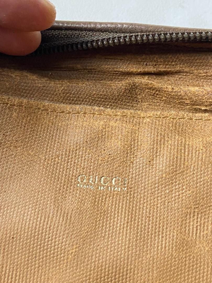 Gucci Vintage GG Supreme Gucci Canvas Pouch (201) Size ONE SIZE - 14 Thumbnail