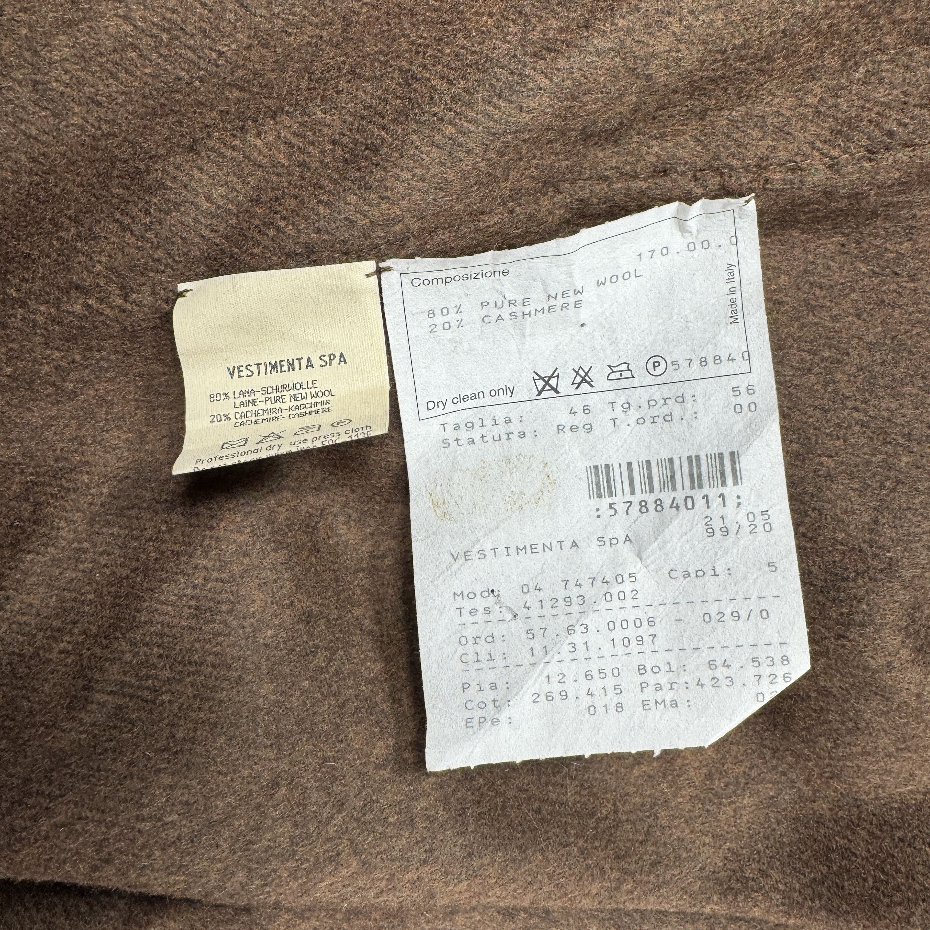 Giorgio Armani Giorgio Armani Vintage Long Coat Size US M / EU 48-50 / 2 - 5 Thumbnail