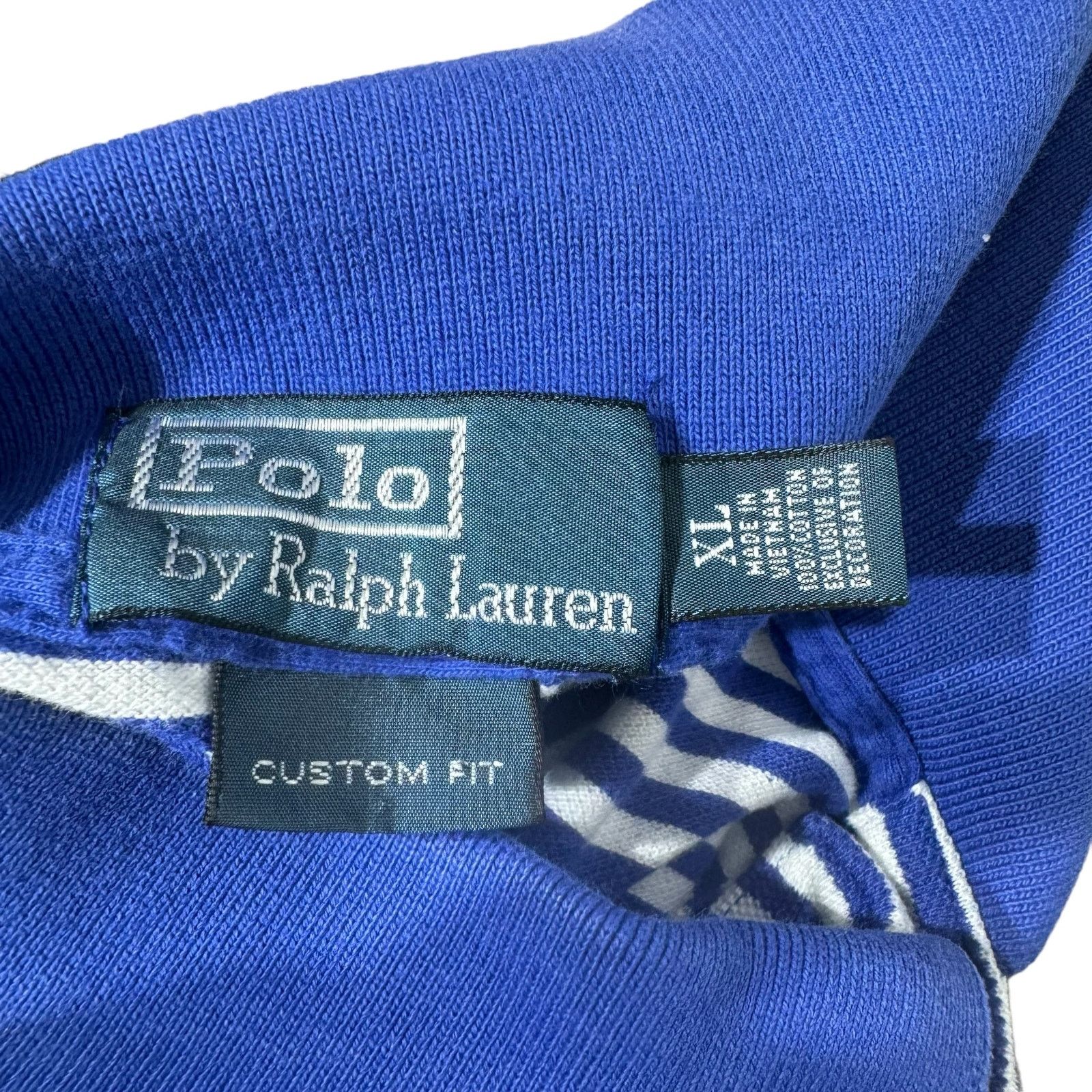 Polo Ralph Lauren Polo Ralph Lauren Short Sleeve Striped Polo Size US XL / EU 56 / 4 - 7 Thumbnail