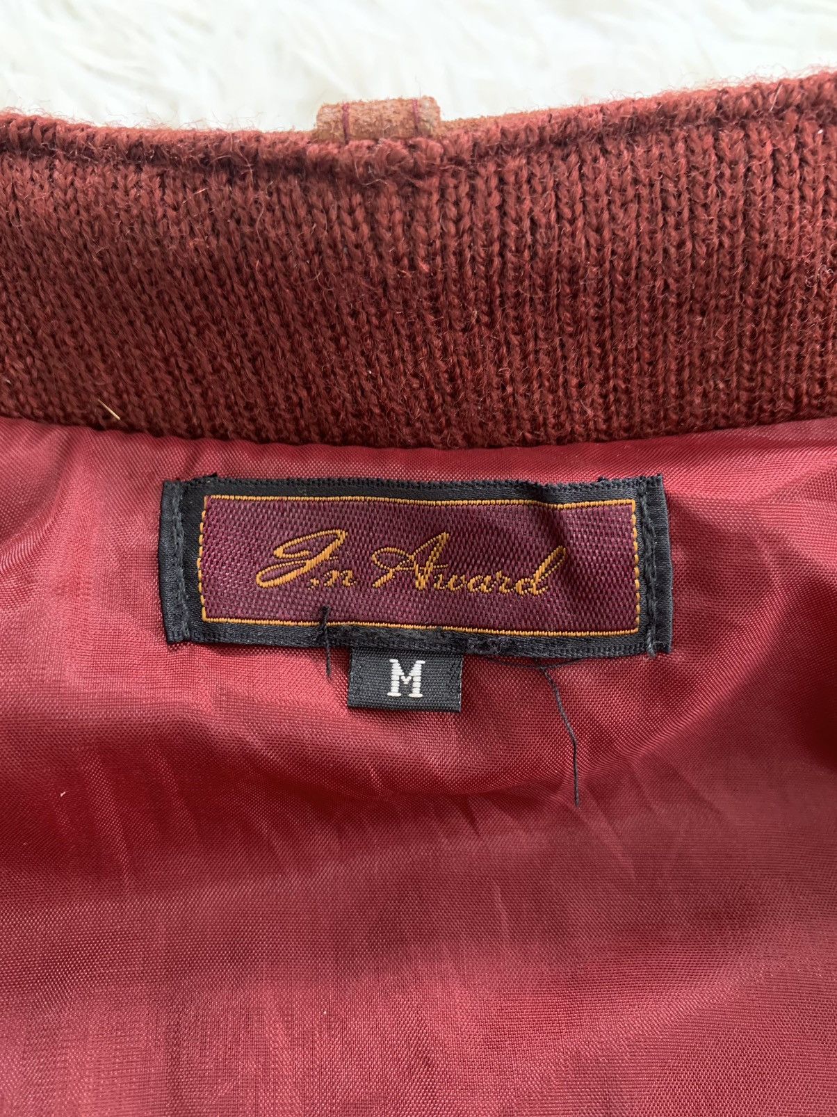 Leather Suede Knitted Jacket Size US M / EU 48-50 / 2 - 13 Thumbnail