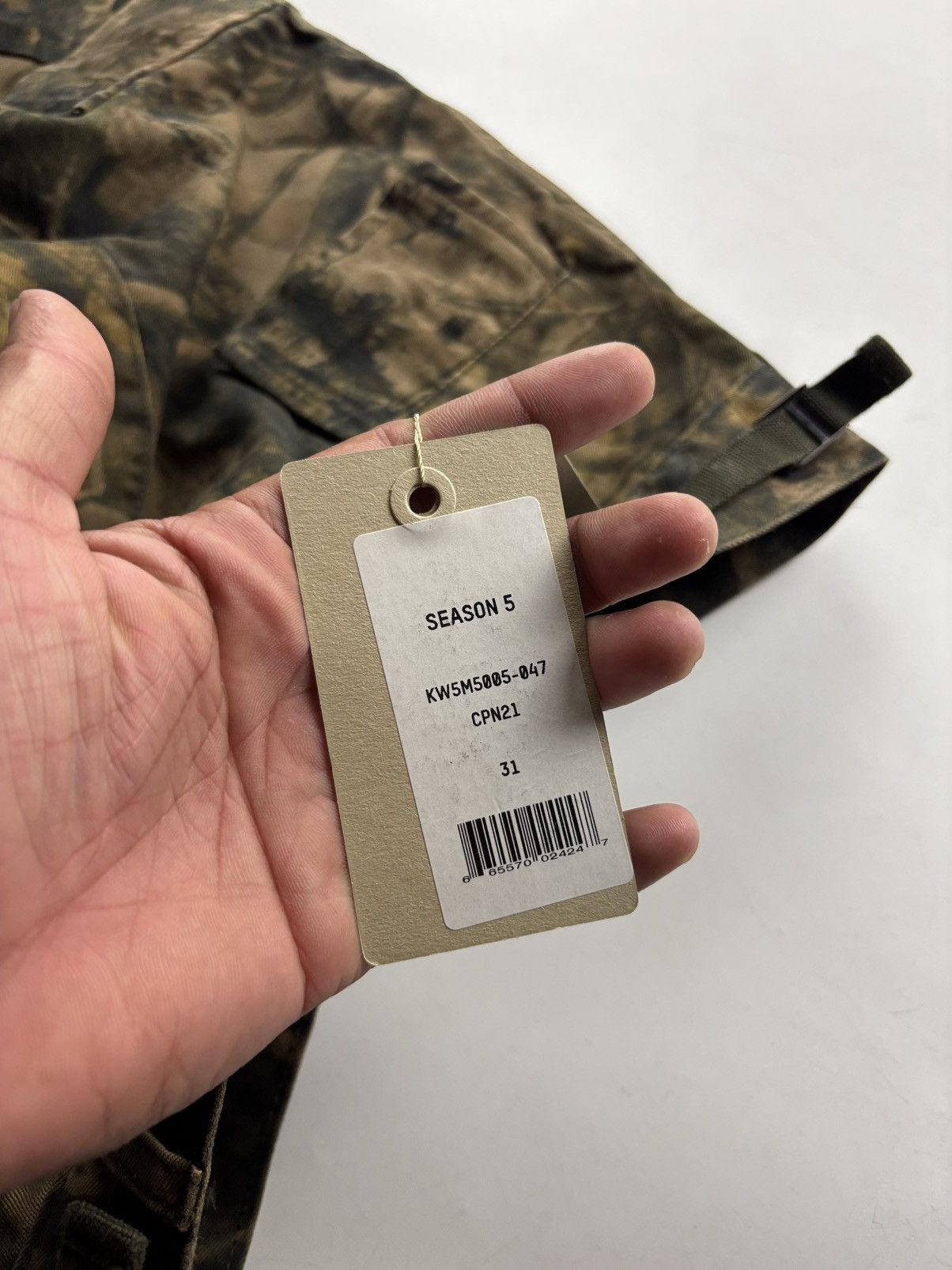 Yeezy Yeezy Season 5 Realtree Cargo Pants Size US 31 - 5 Thumbnail