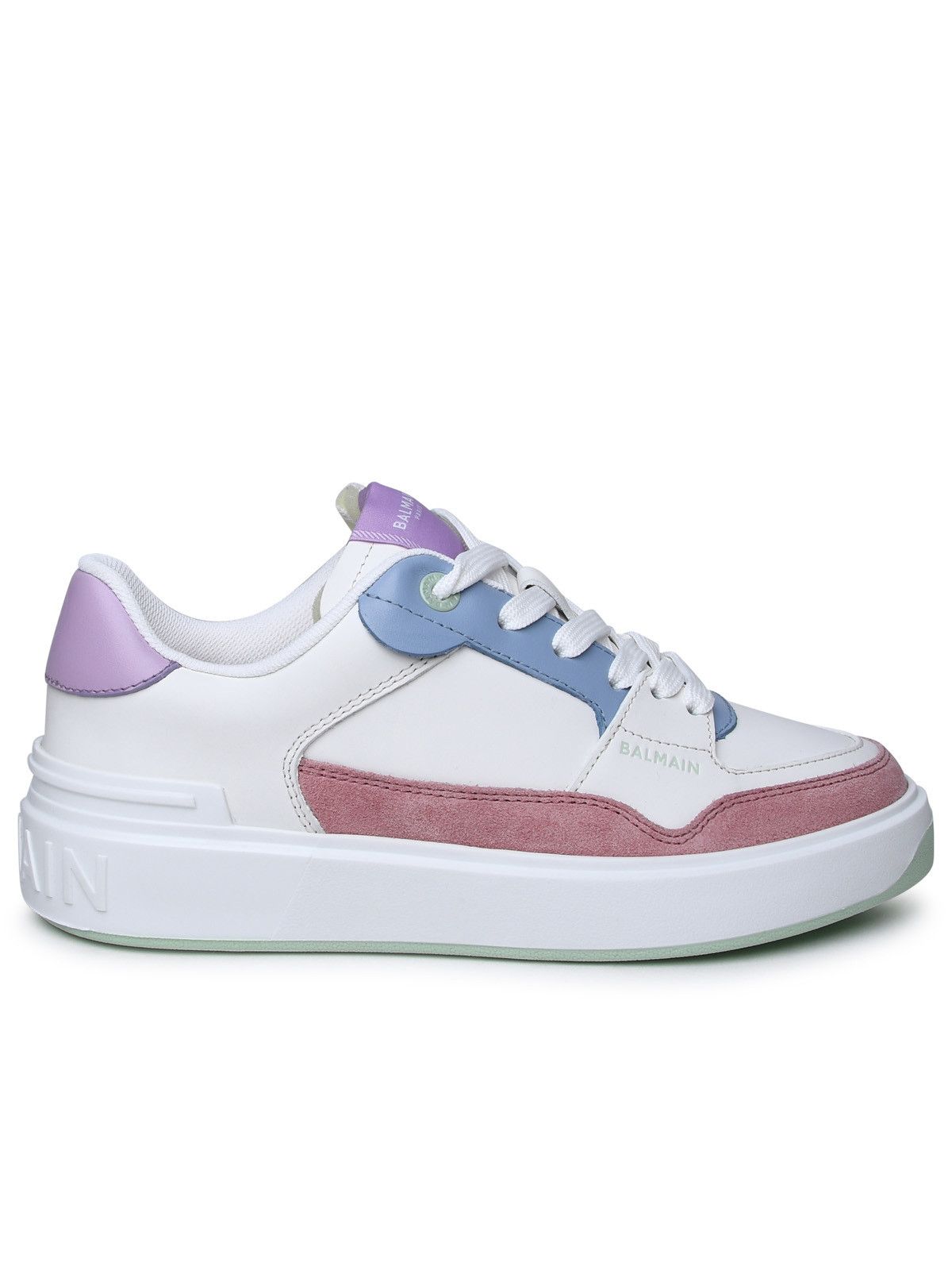 image of Balmain Multicolor Leather Sneakers, Women's (Size 10)
