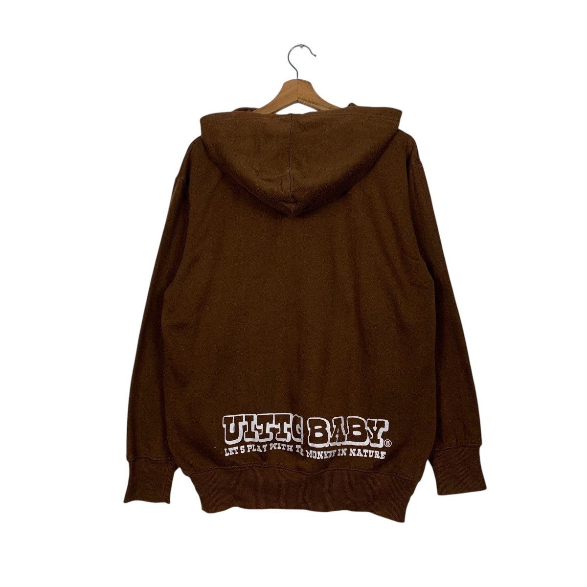 Japanese Brand Japanese Brand UITTG Baby Big Logo Hoodie Size US L / EU 52-54 / 3 - 7 Thumbnail