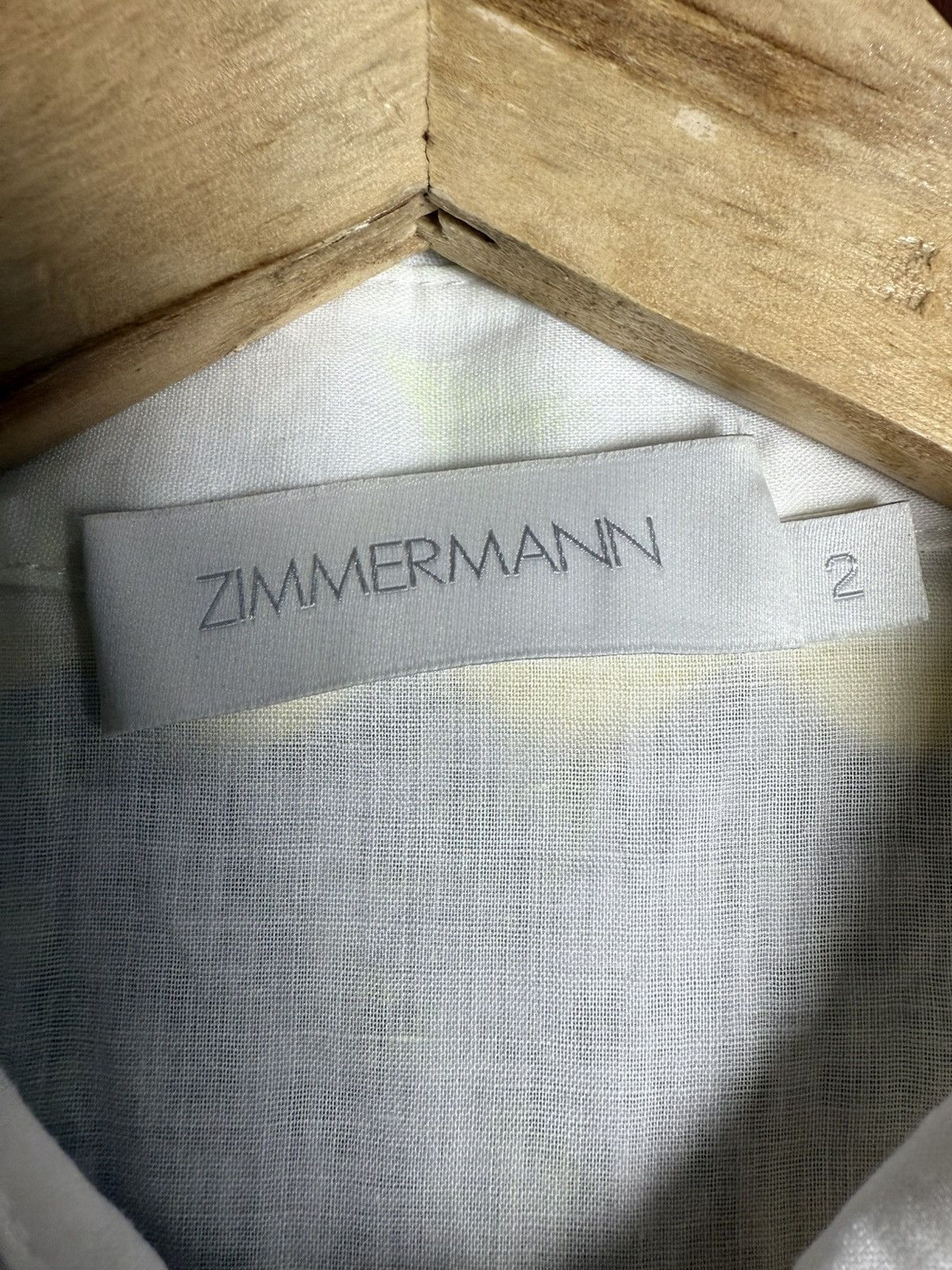 Zimmermann Zimmermann Cira Rickrack-Trim Rammie Midi Dress Size M / US 6-8 / IT 42-44 - 4 Thumbnail