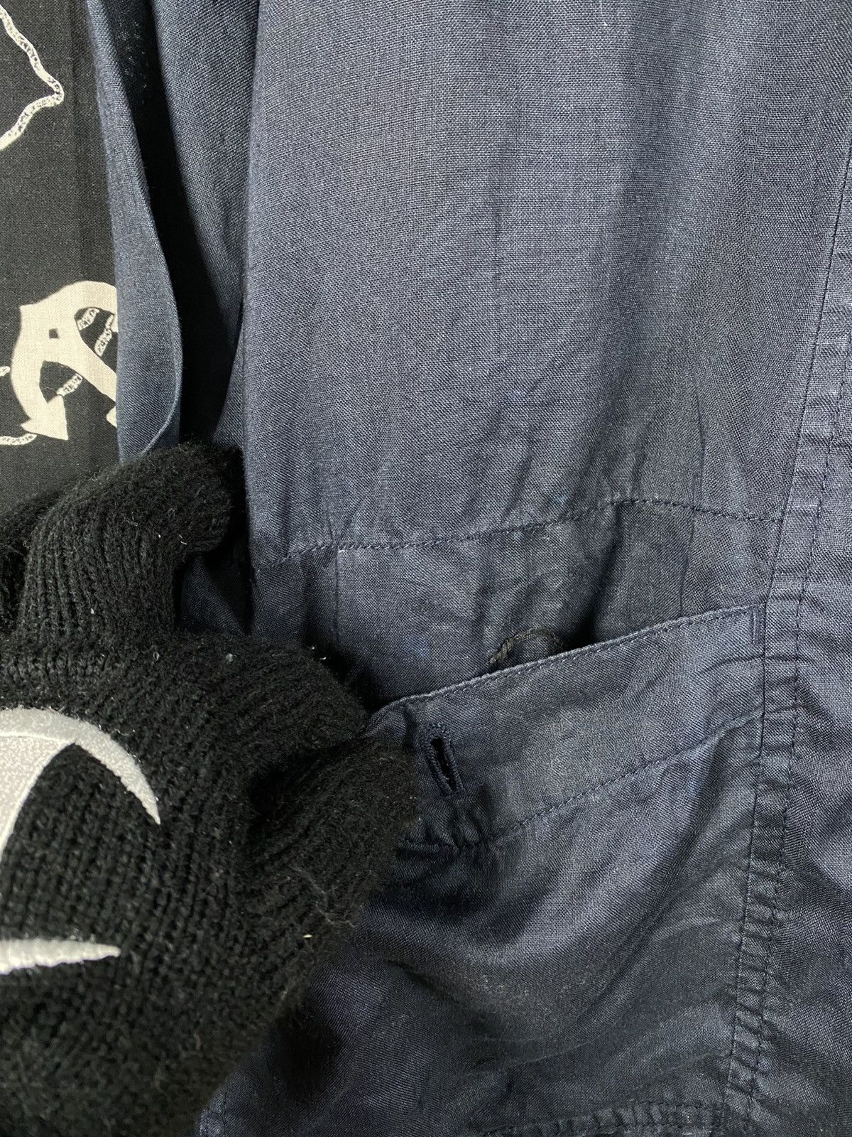 Journal Standard Journal Standard Navy Hood Zip Jacket Lightweight Outerwear Size US M / EU 48-50 / 2 - 6 Thumbnail