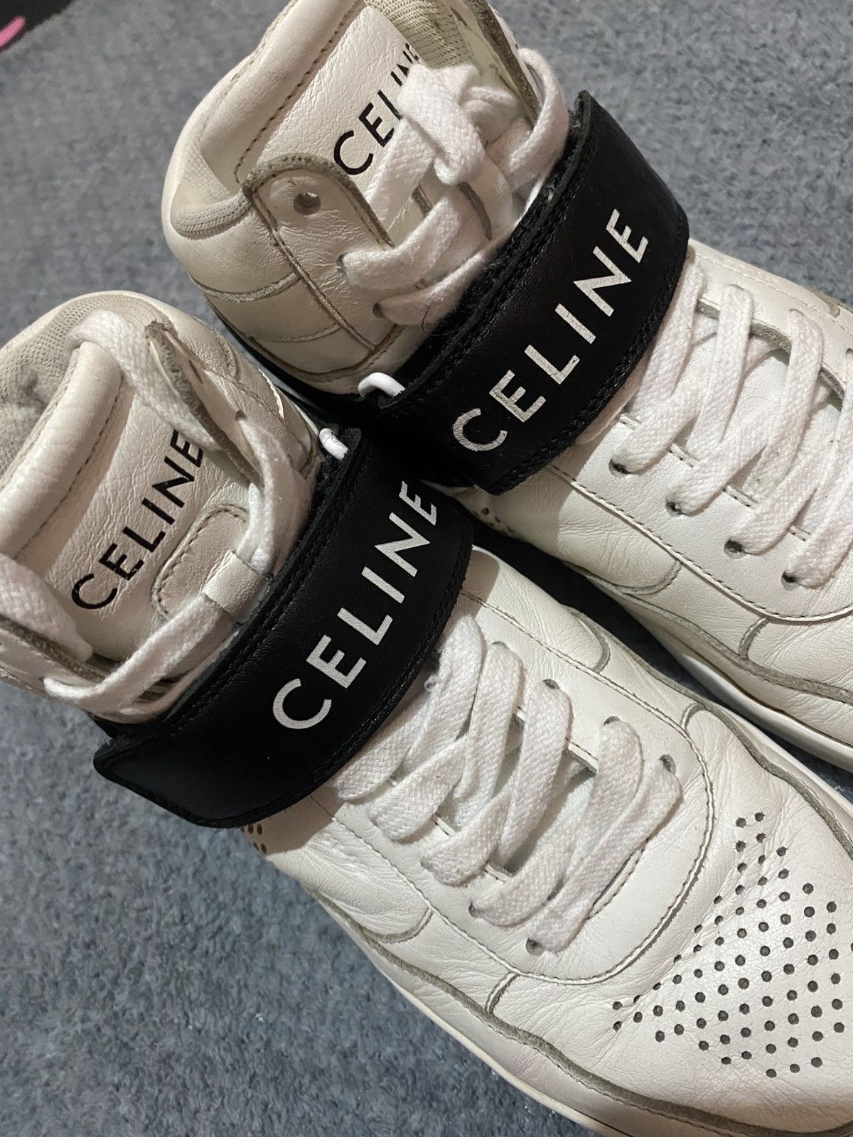 Celine Celine - Hedi Slimane CT.03 FW21 high top sneaker Size US 6 / IT 36 - 5 Thumbnail
