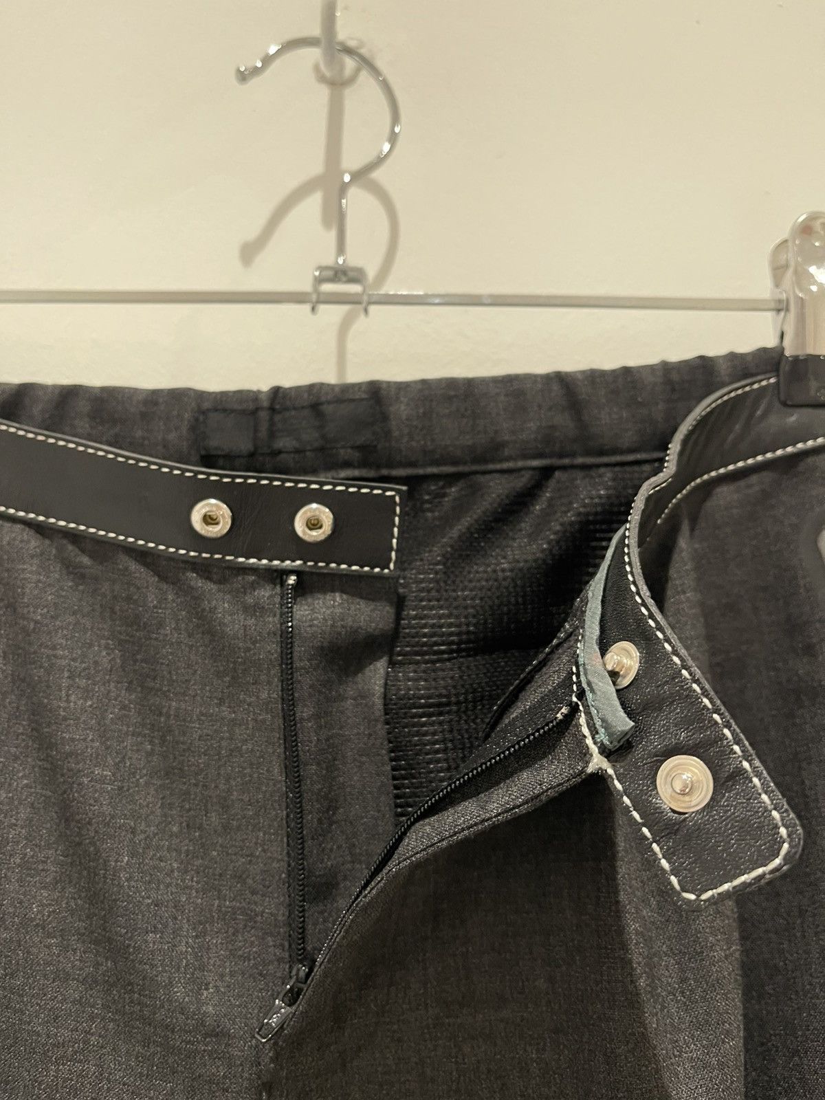 Undercover Undercover SS10 Less But Better Detachable Baggy Wool Pants Size US 30 / EU 46 - 11 Thumbnail