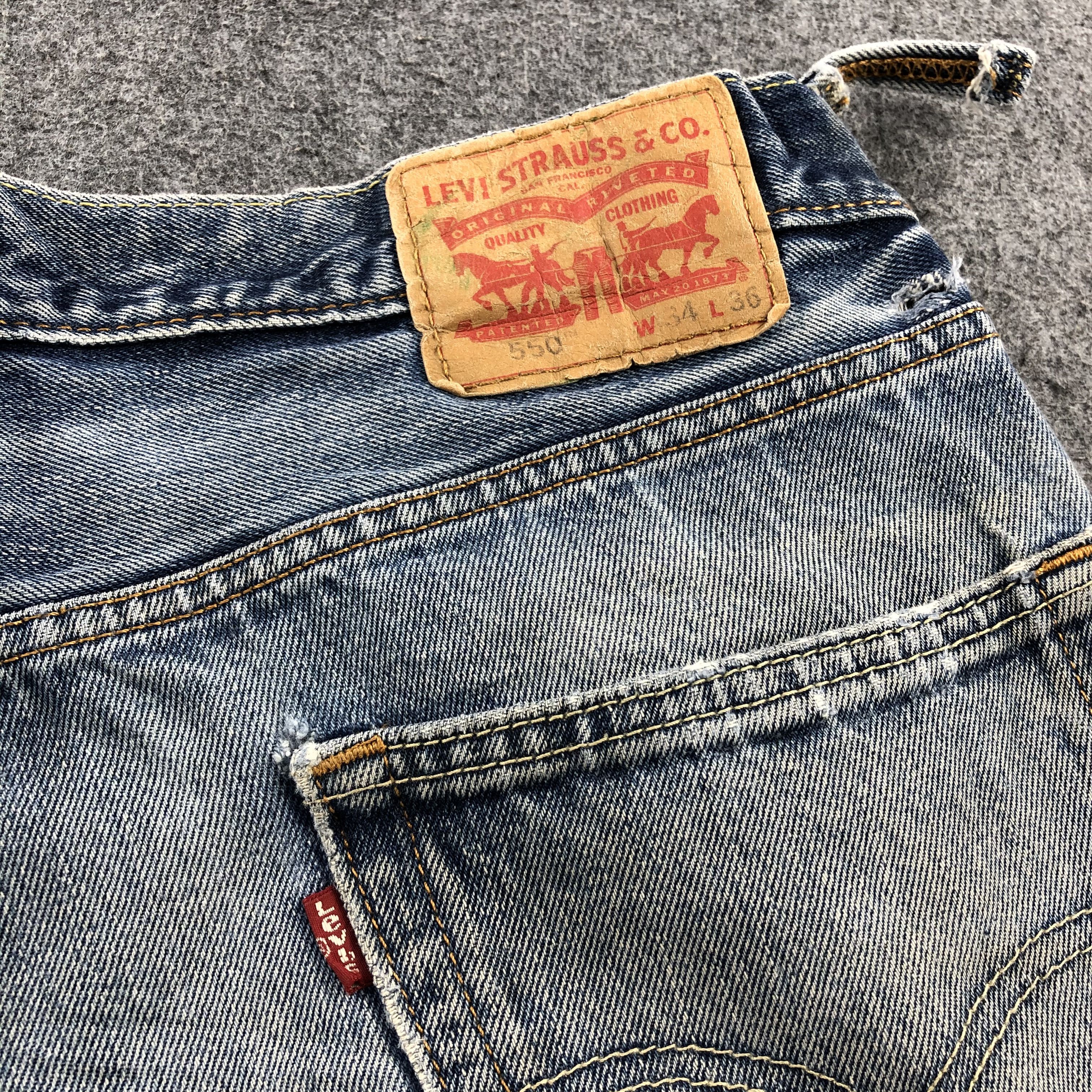 Levi's × Vintage Vintage Light Wash Levis 550 Jeans-JM1414 Size US 34 / EU 50 - 6 Thumbnail