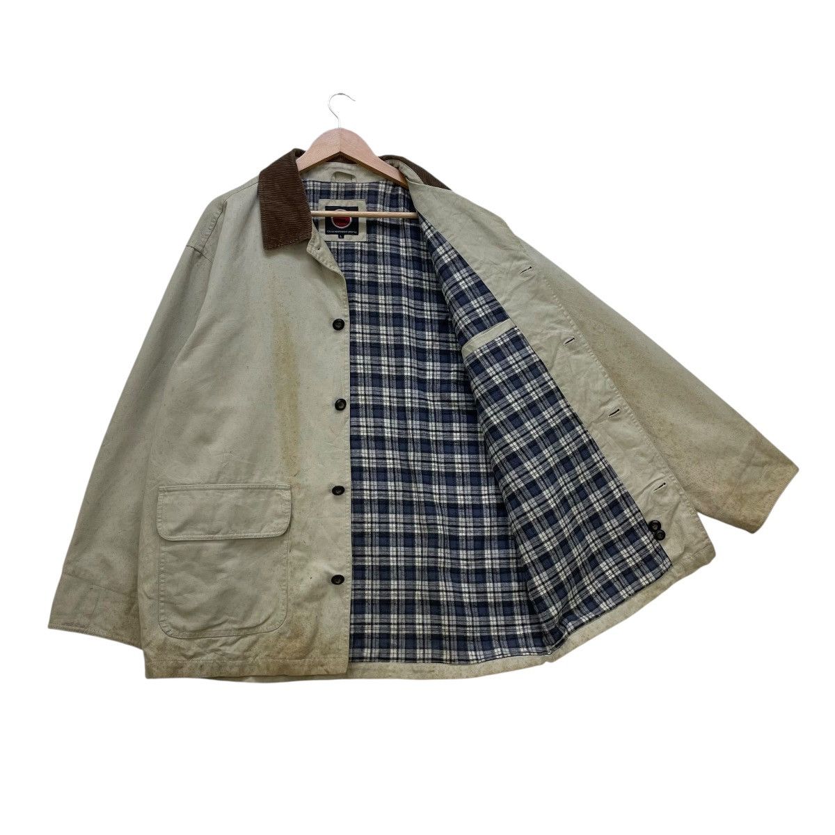 Carhartt 💥Vintage Lucky Strike Workwear Trashed Blanket Jacket Size US L / EU 52-54 / 3 - 3 Thumbnail