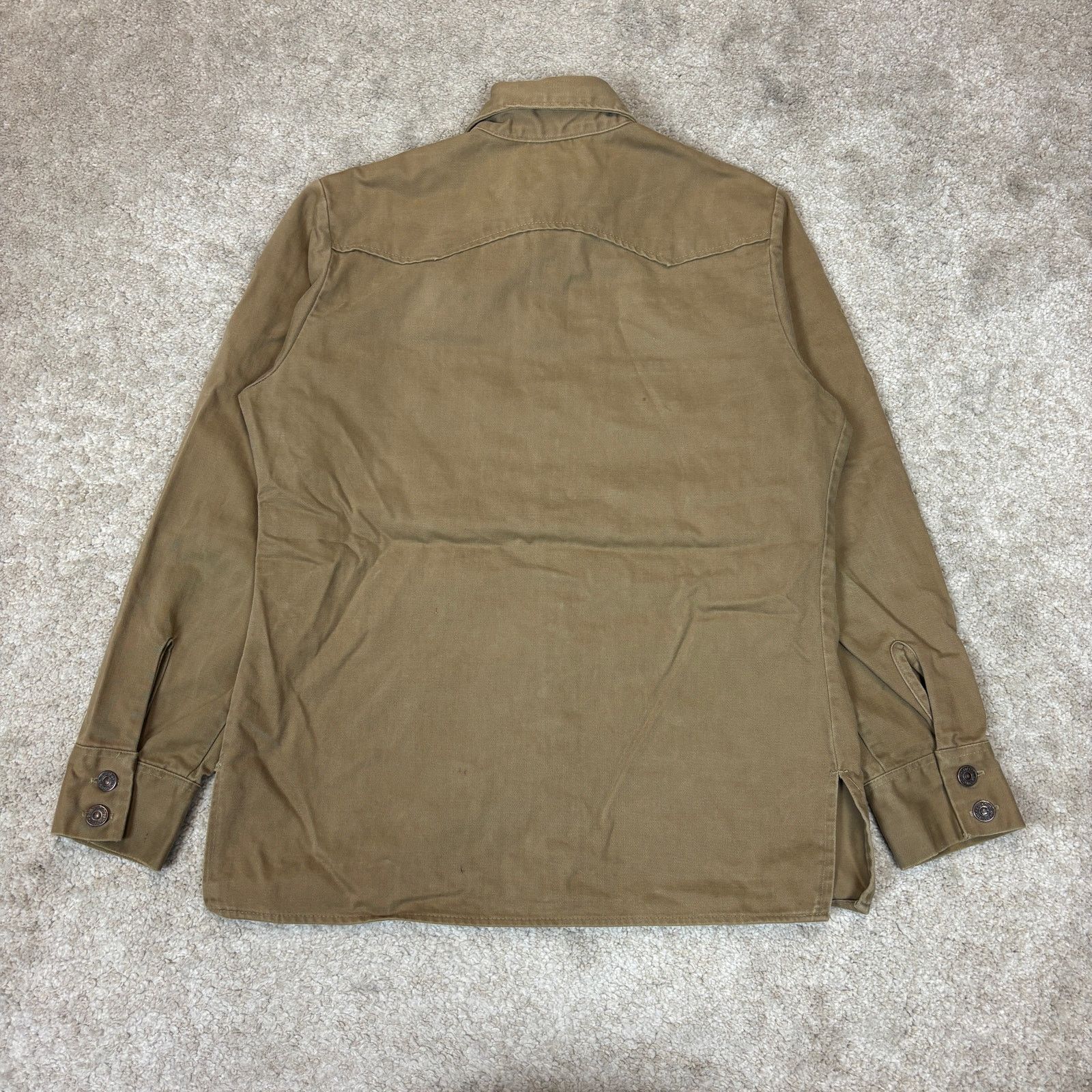 Levi's Vintage 70s Levi's Work Shirt Button Up Men's M White Tab Size US M / EU 48-50 / 2 - 4 Thumbnail