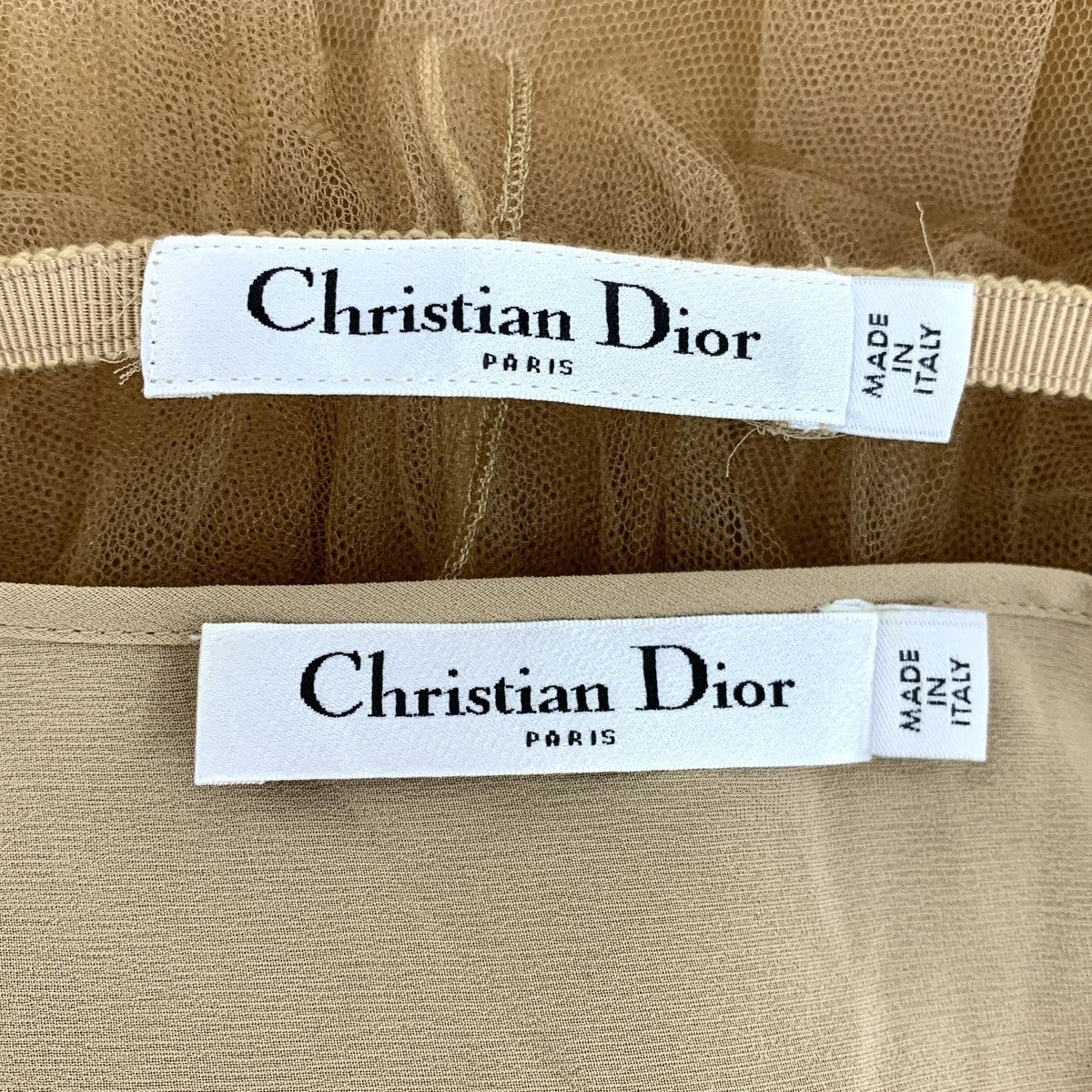 Dior Dior Brown Mulberry Silk Casual Mesh Half-body Dress Size 26" / US 2 / IT 38 - 6 Thumbnail