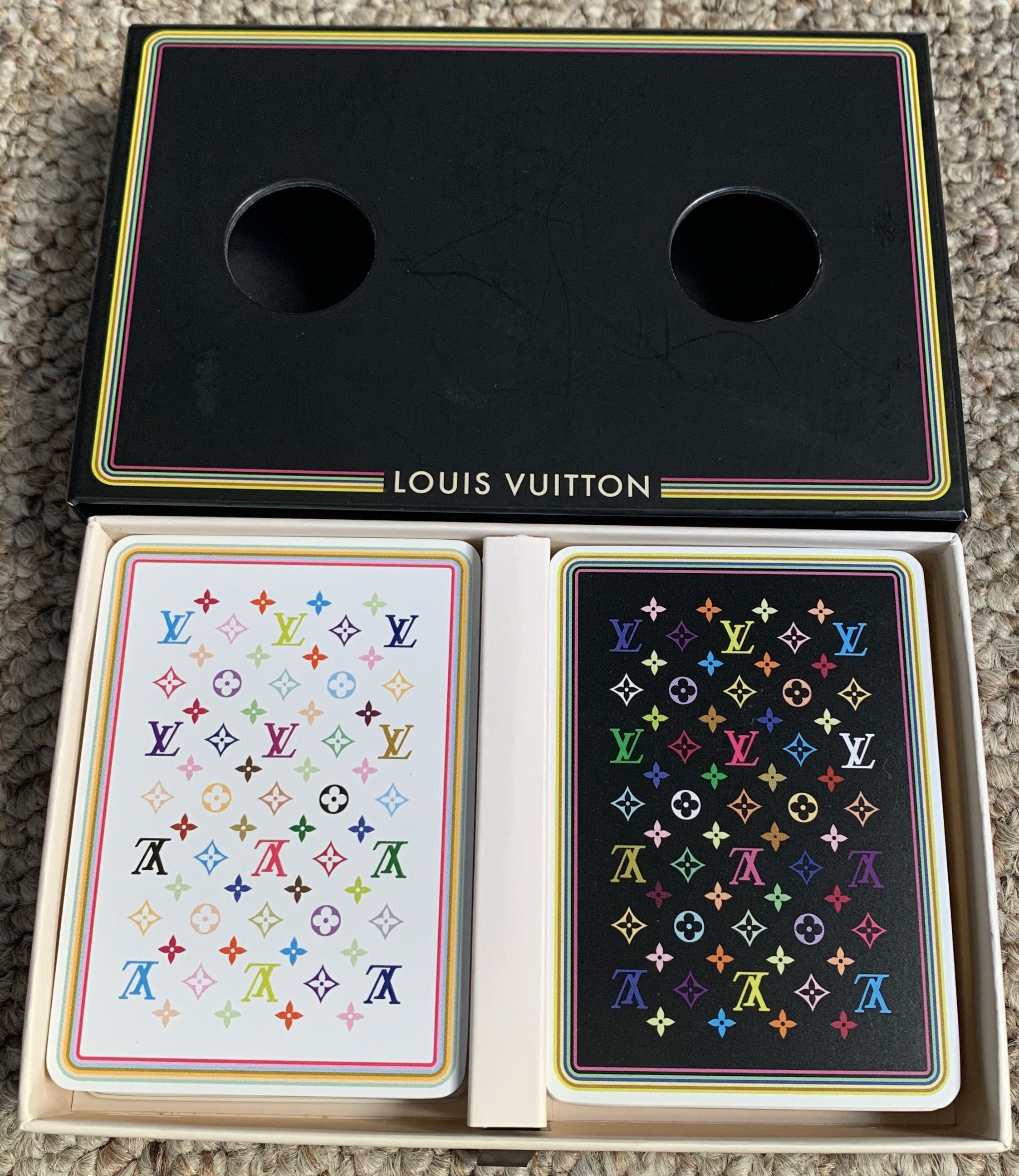 S/S 2003 Louis Vuitton Murakami Monogram Playing Cards