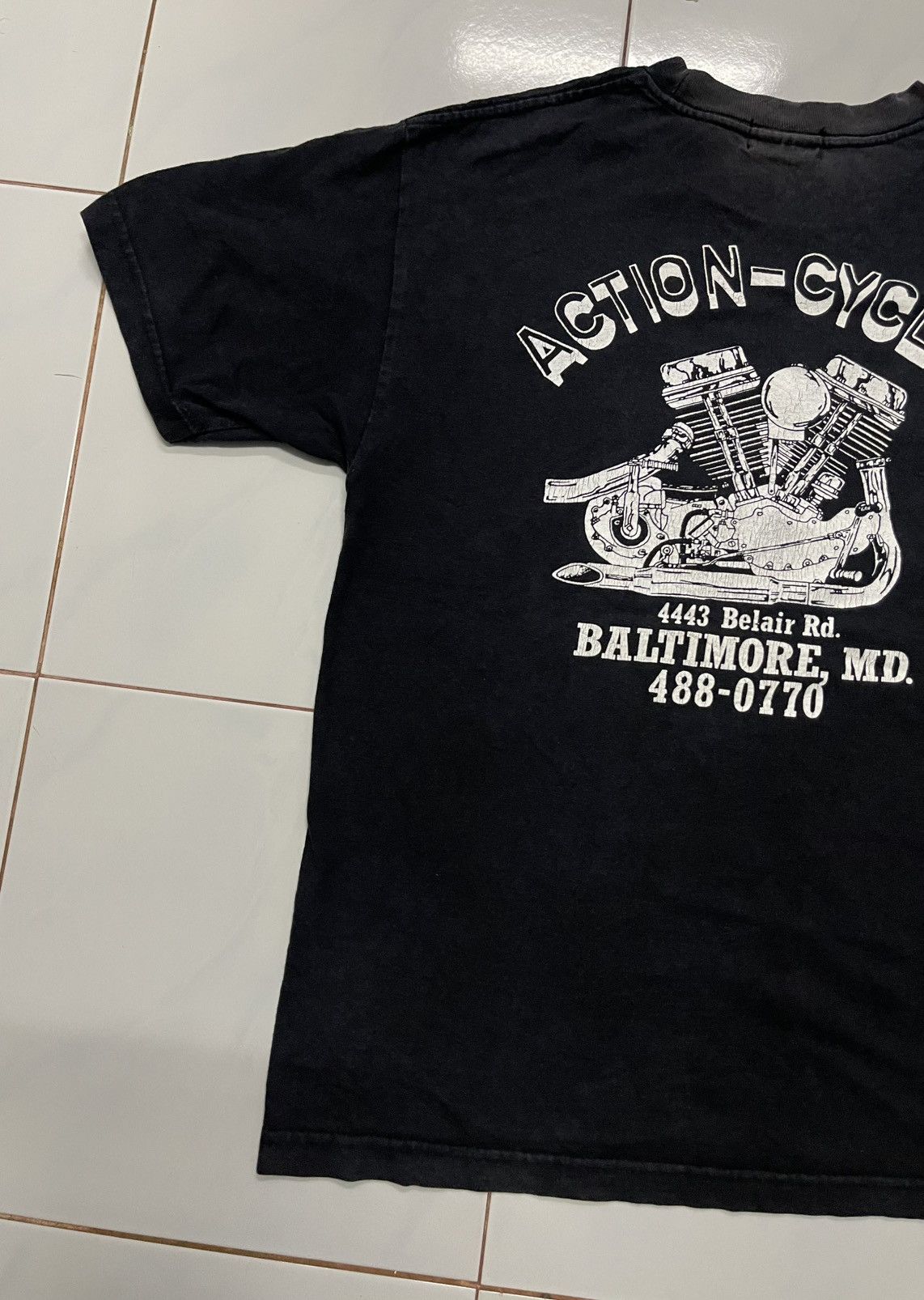 Vintage VINTAGE WFO CUTRATE JORDAN MOTO STYLE TSHIRT FADED Size US M / EU 48-50 / 2 - 15 Thumbnail